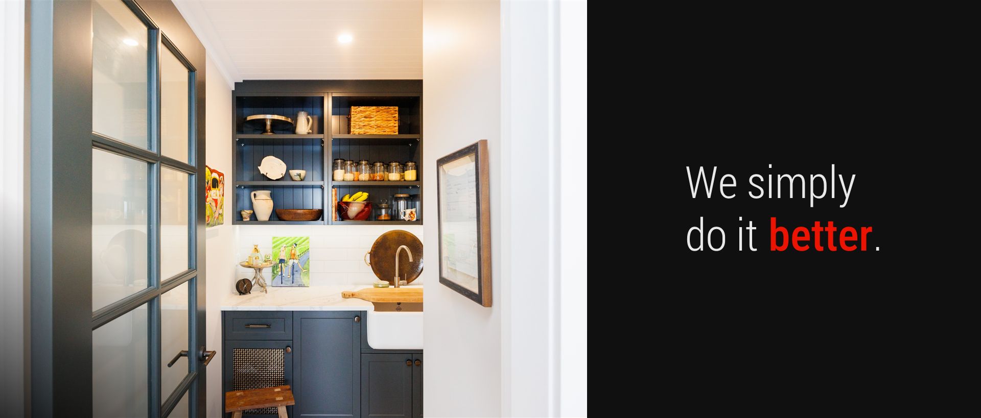 Hero Banner for JS Kitchens