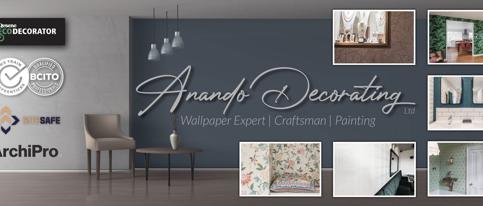 Anando Decorating Banner image