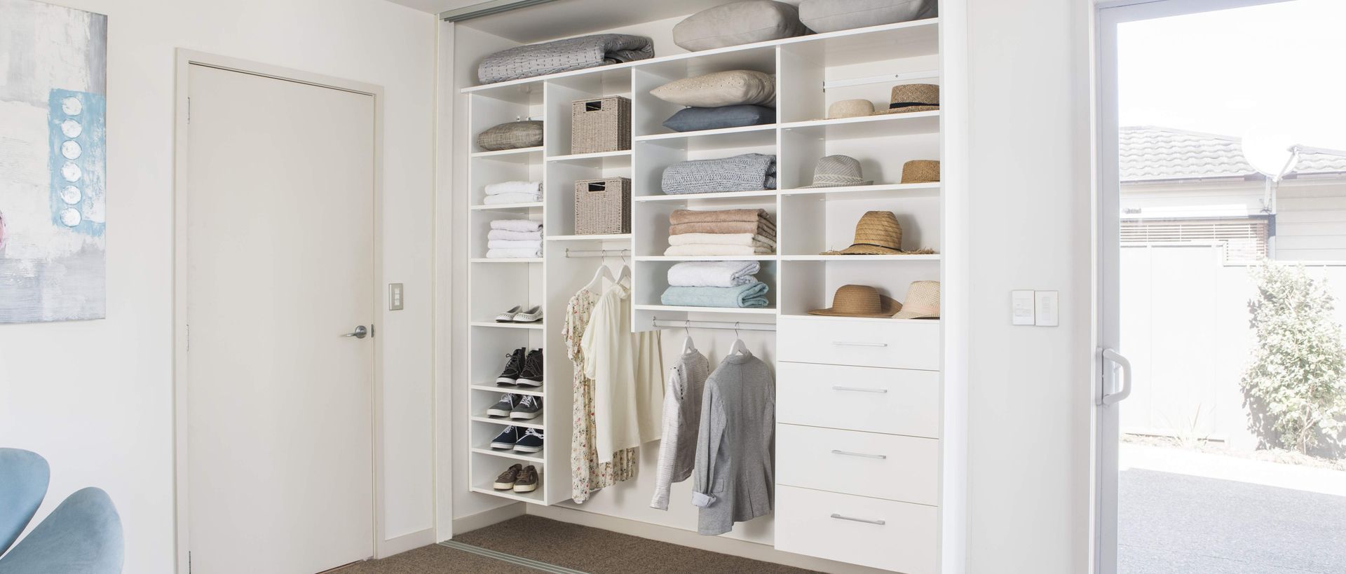 Hero Banner for Innovative Interiors Custom Wardrobes + Storage