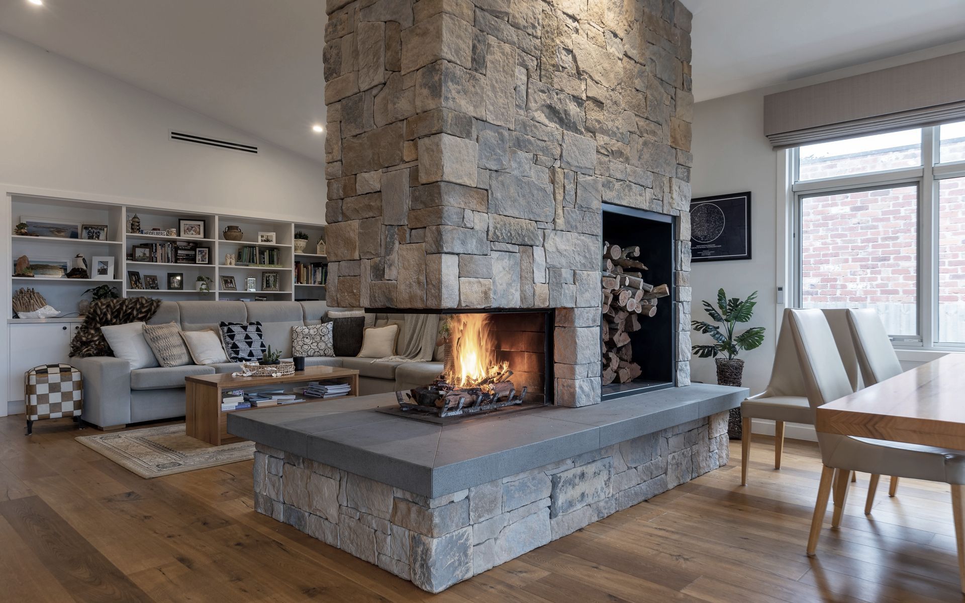 Supporting Image 5 for Sculpt Fireplace Collection