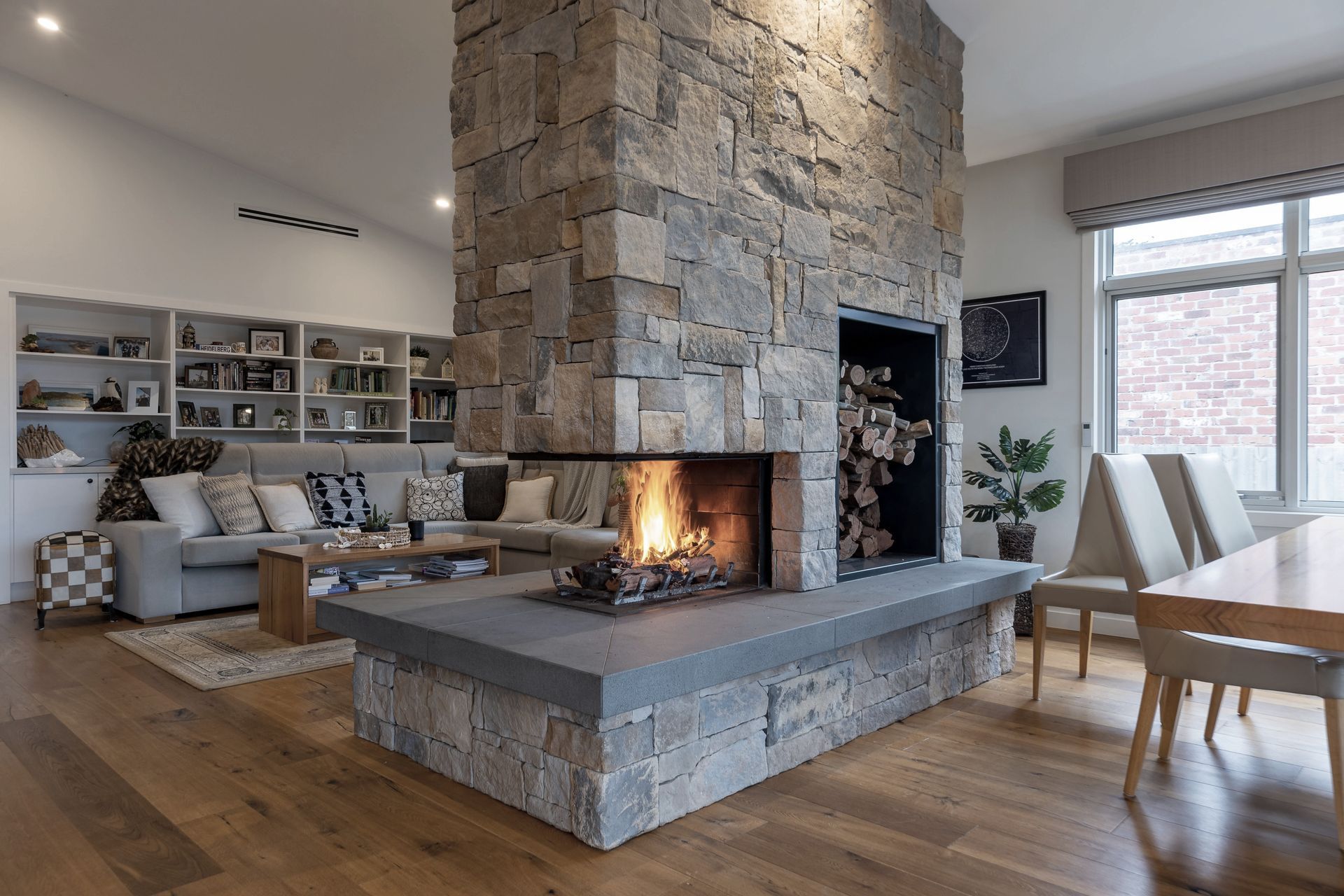 Supporting Image 5 for Sculpt Fireplace Collection
