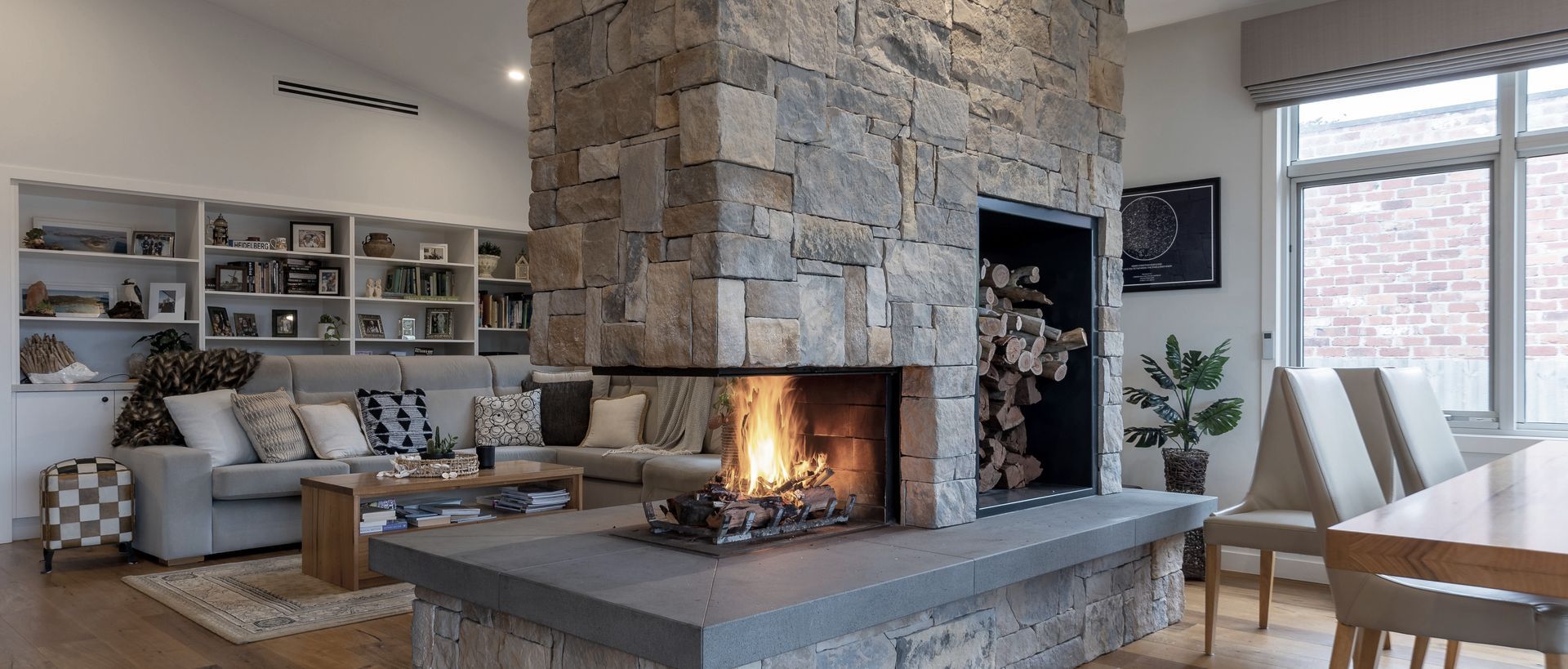 Supporting Image 5 for Sculpt Fireplace Collection