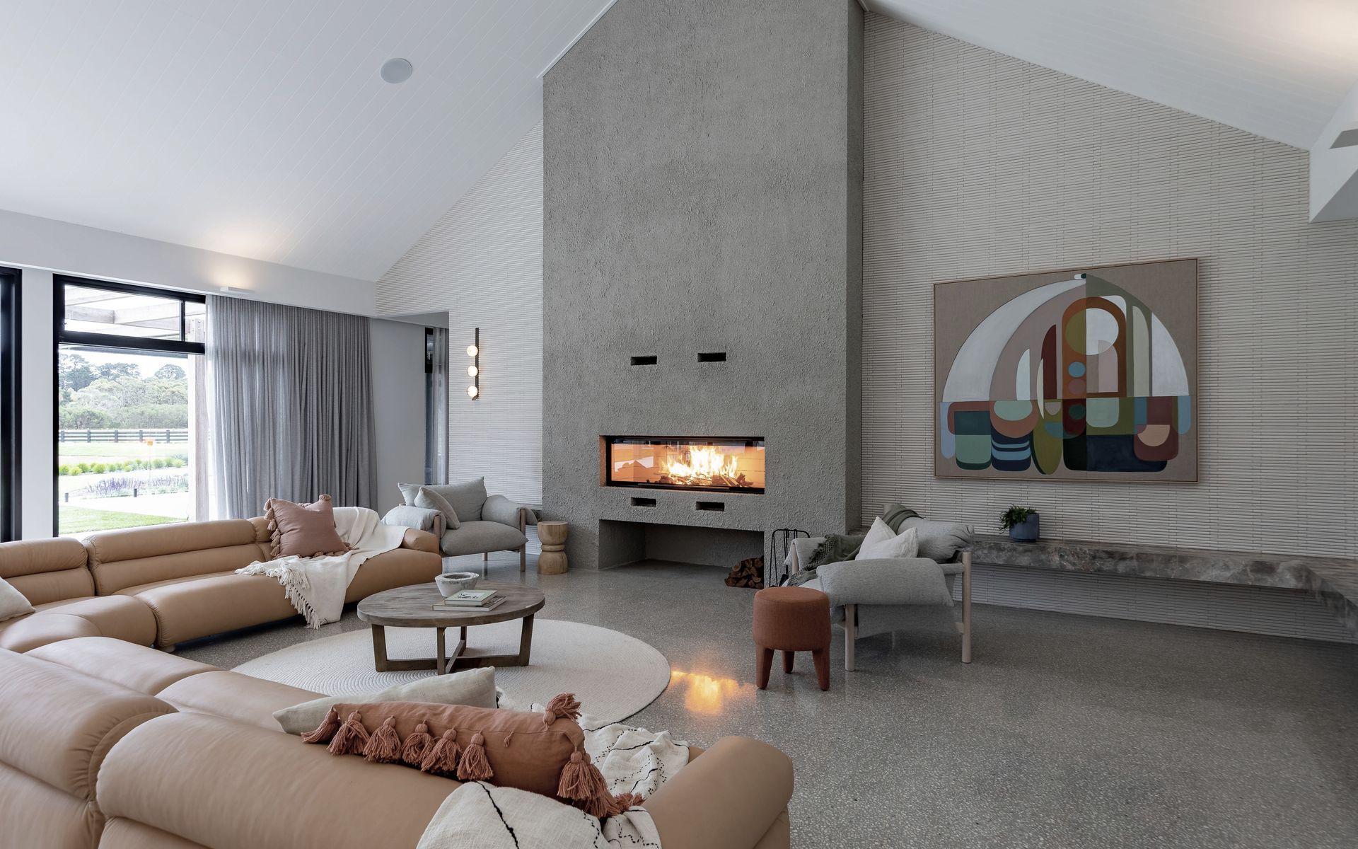 Supporting Image 2 for Sculpt Fireplace Collection