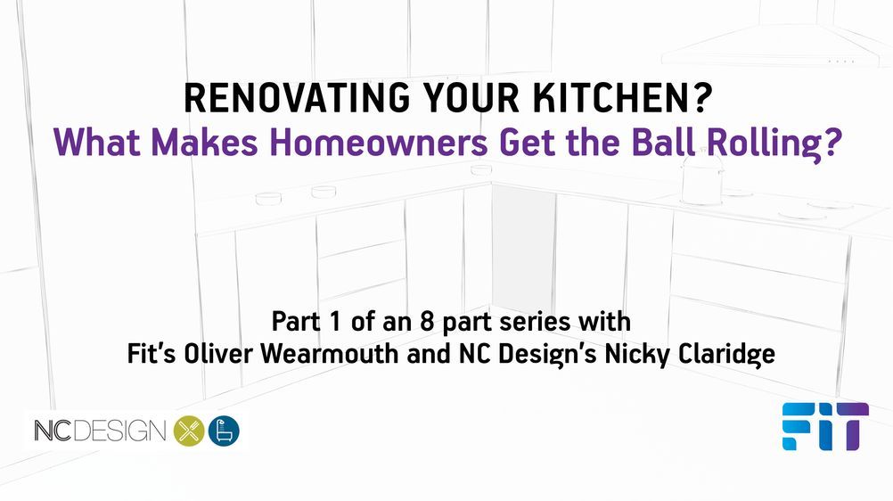 FIT Kitchen Project Series Part 1 of 8: Getting the Ball Rolling