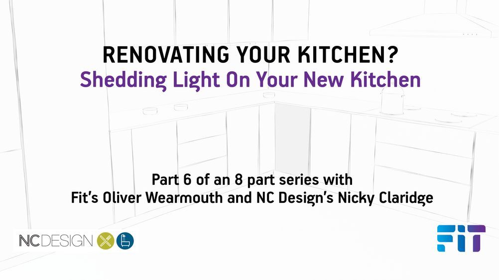 FIT Kitchen Project Series Part 6 of 8: Shedding Light on My New Kitchen