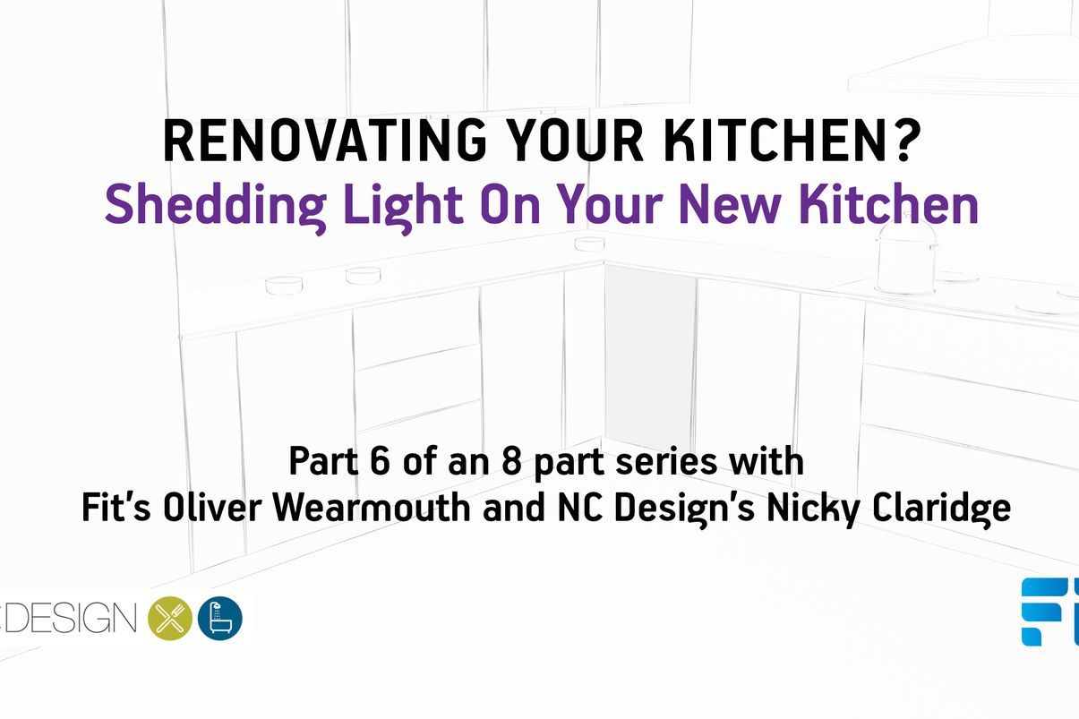 FIT Kitchen Project Series Part 6 of 8: Shedding Light on My New Kitchen