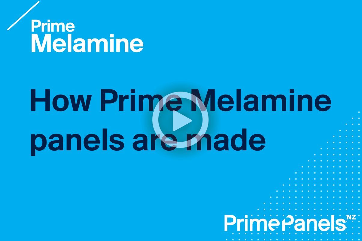 How Melamine Panels are made
