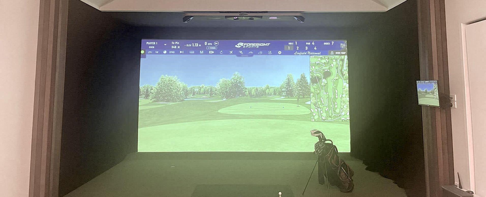 Premium Golf Simulators Banner image