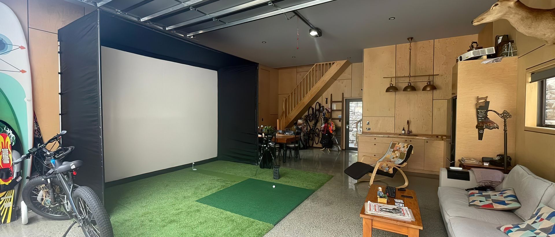Hero Banner for Premium Golf Simulators