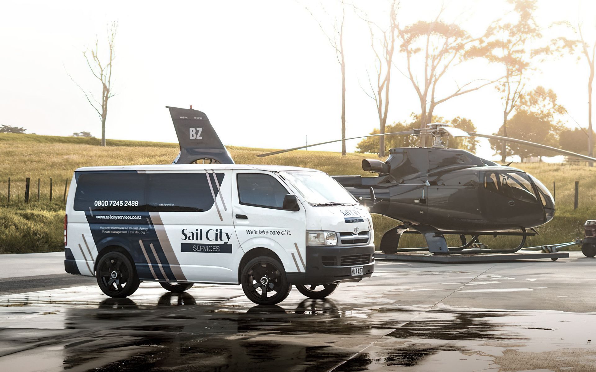 Hero Banner for Sail City Services