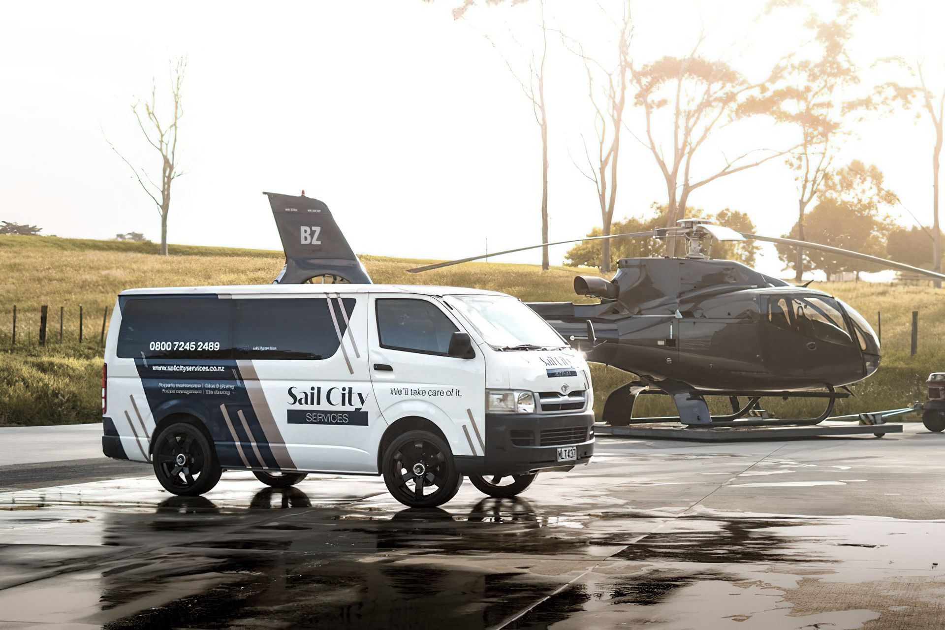 Hero Banner for Sail City Services