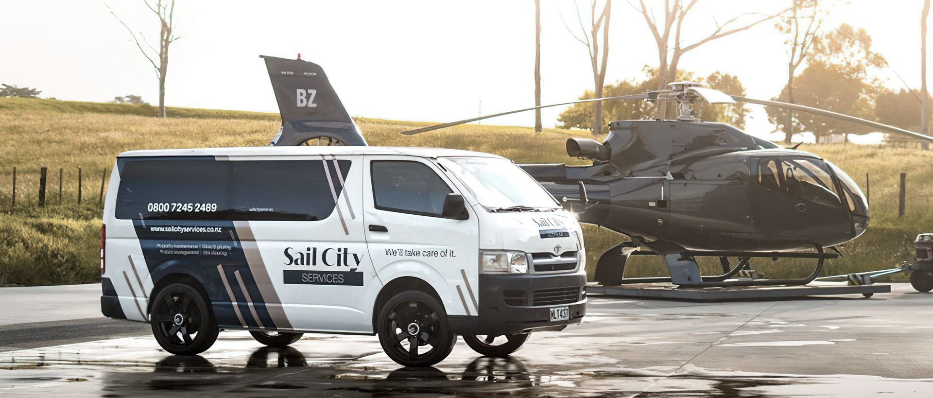 Hero Banner for Sail City Services