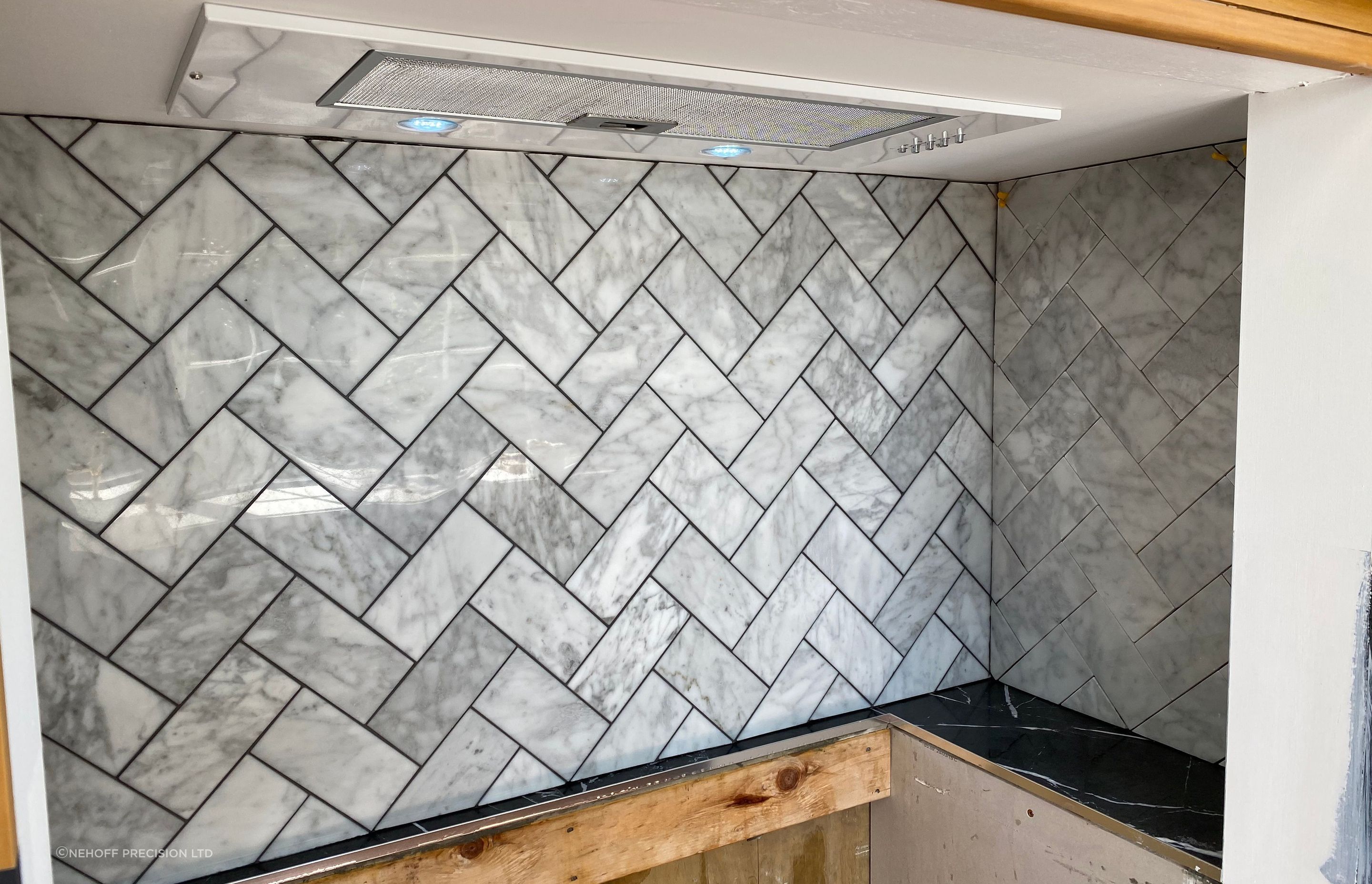 Tiled Kitchen Splashback