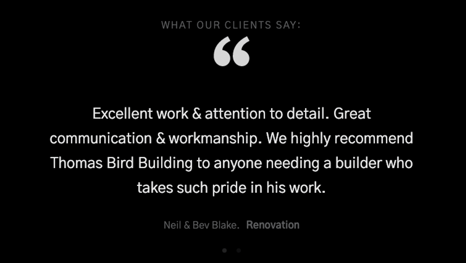 Renovations - Bathrooms, Extensions, Kitchens, Decks banner