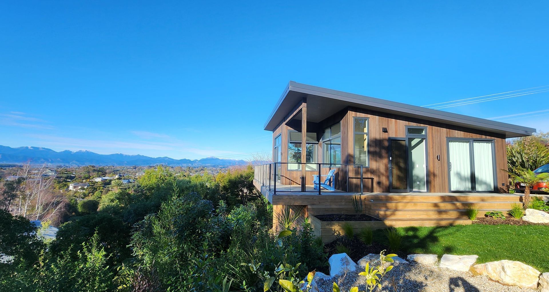 New build Cabin banner