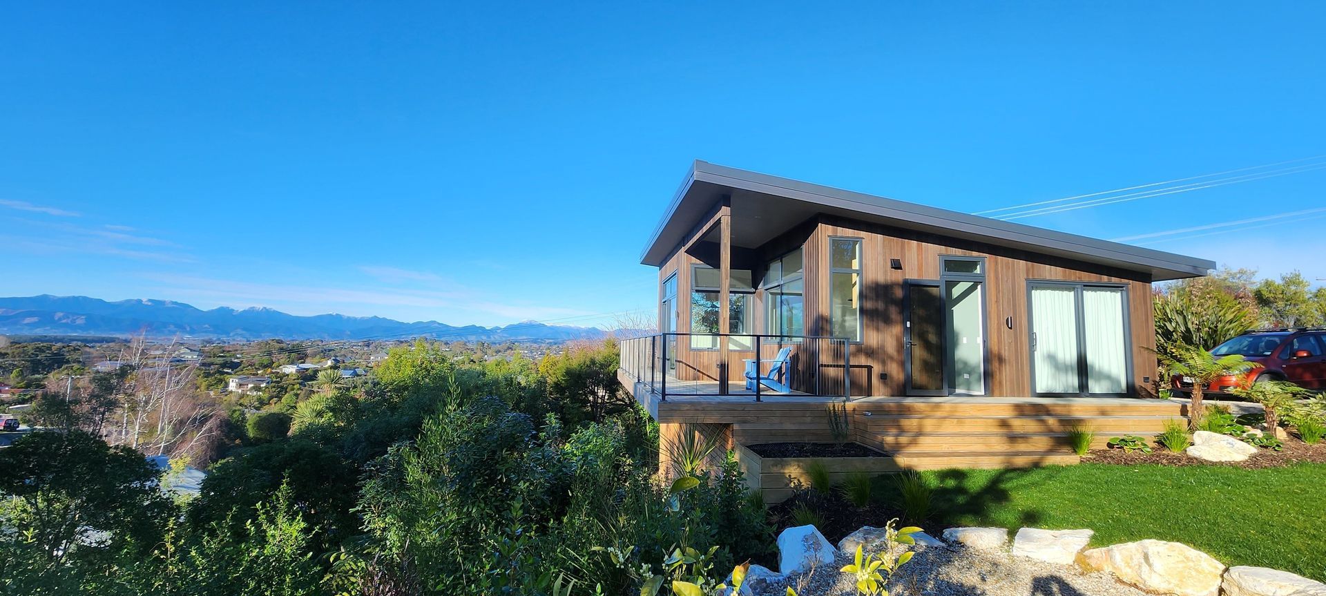 New build Cabin banner