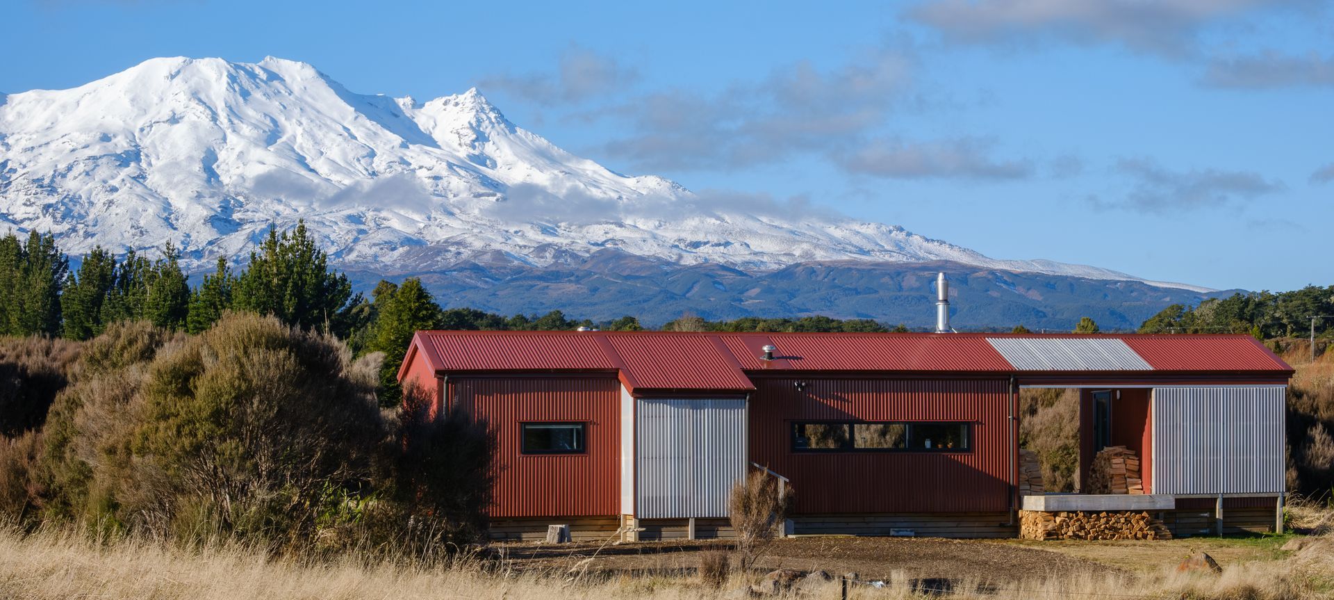Ruapehu Hut banner