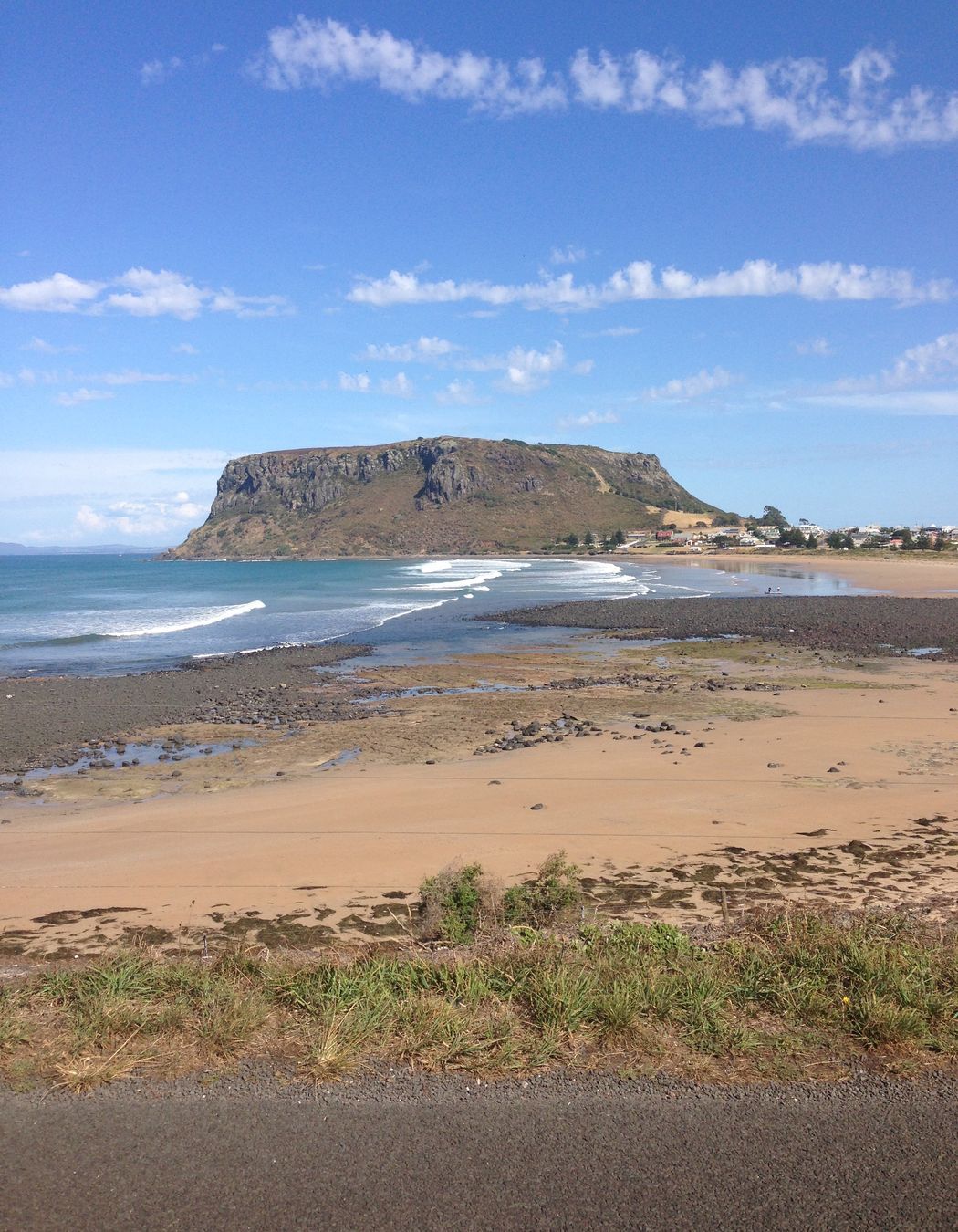 Windmill Cottage is the highest built point before the National Park lands of The Nut