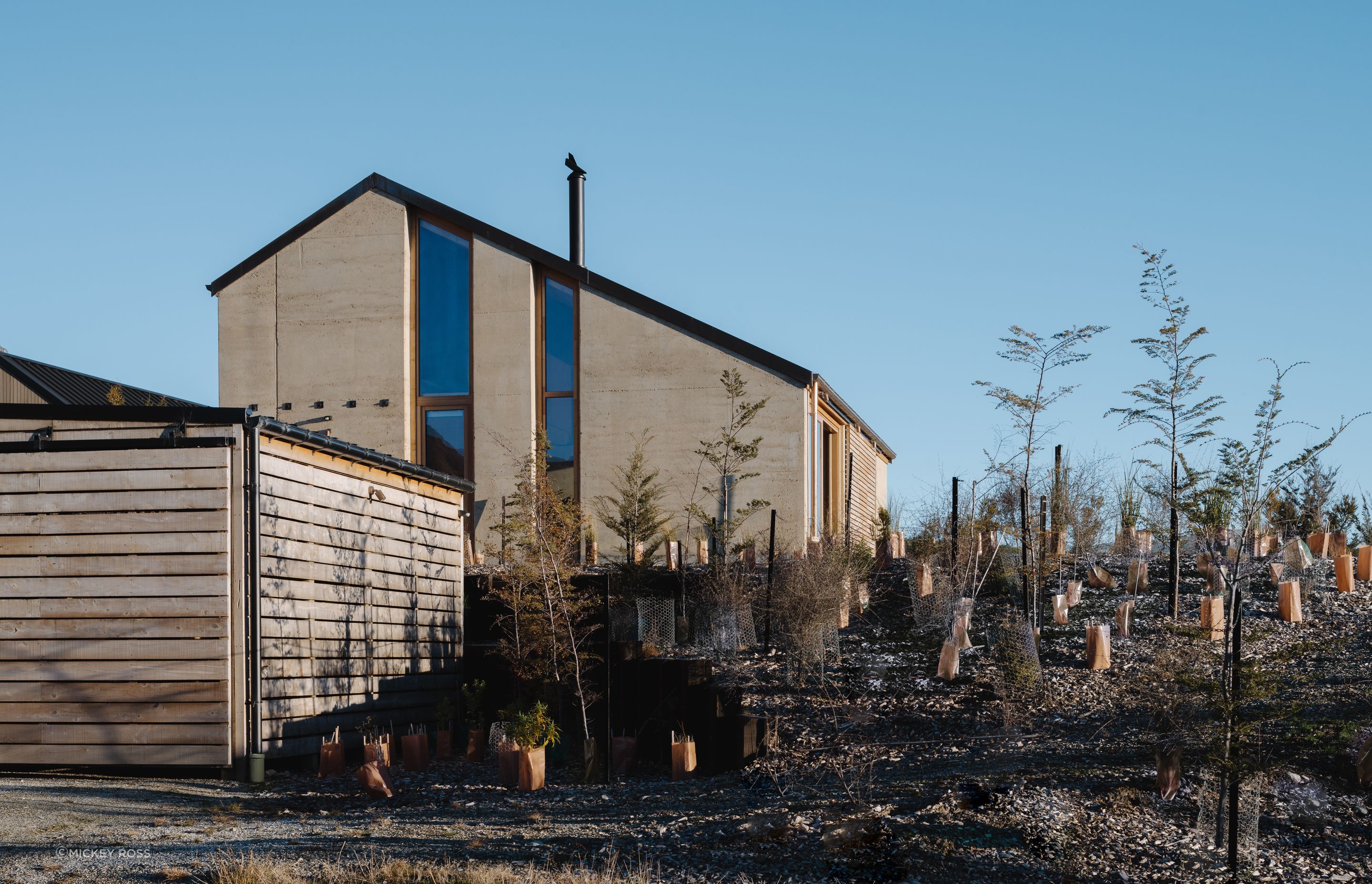 Rammed Earth Cottages