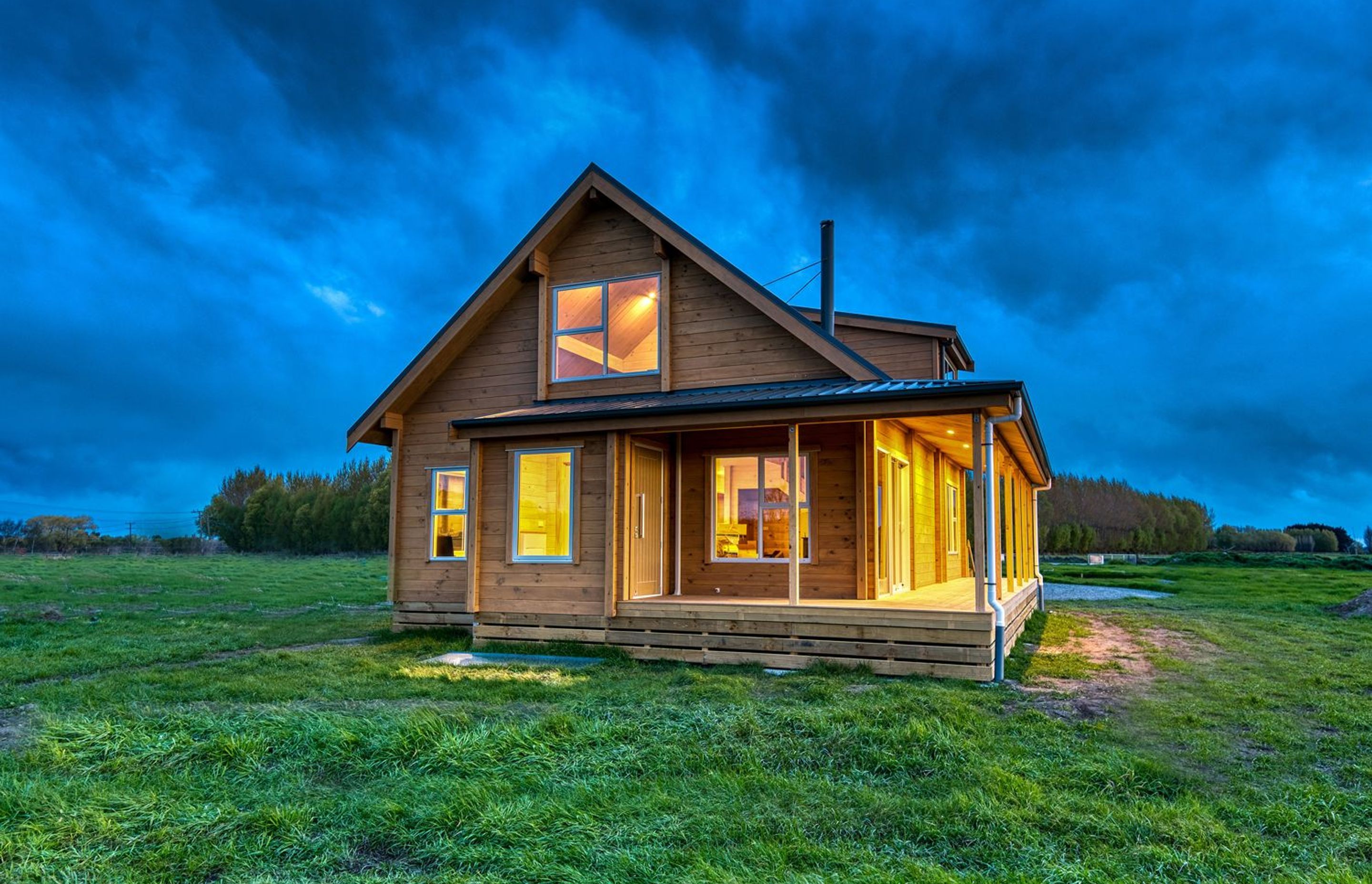 Double Storey Timber Home, Naturally Warm & Healthy