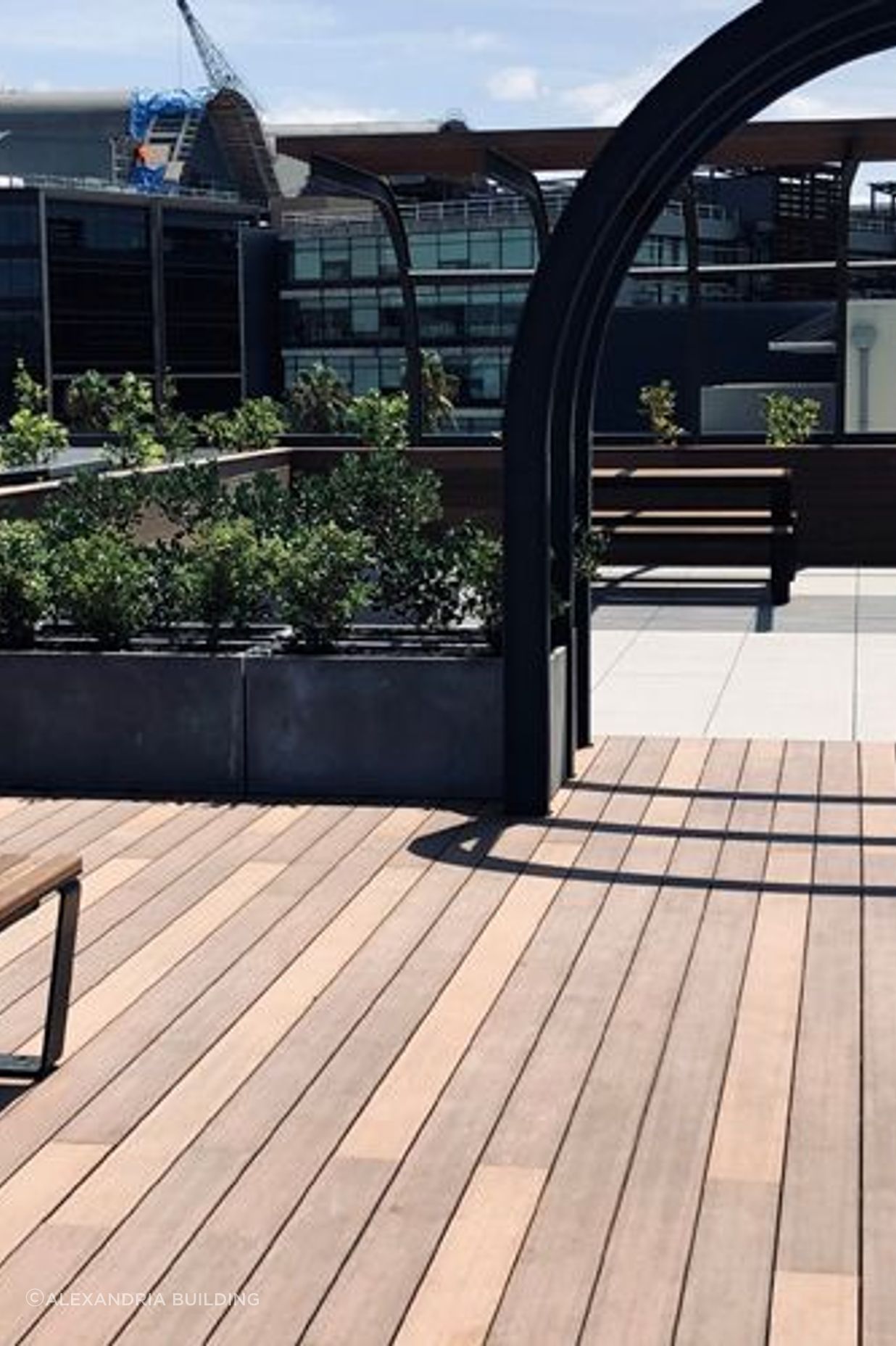 Outdure’s Outdoor Decking Enables A Beautiful Rooftop Space For Iconic Alexandria Building