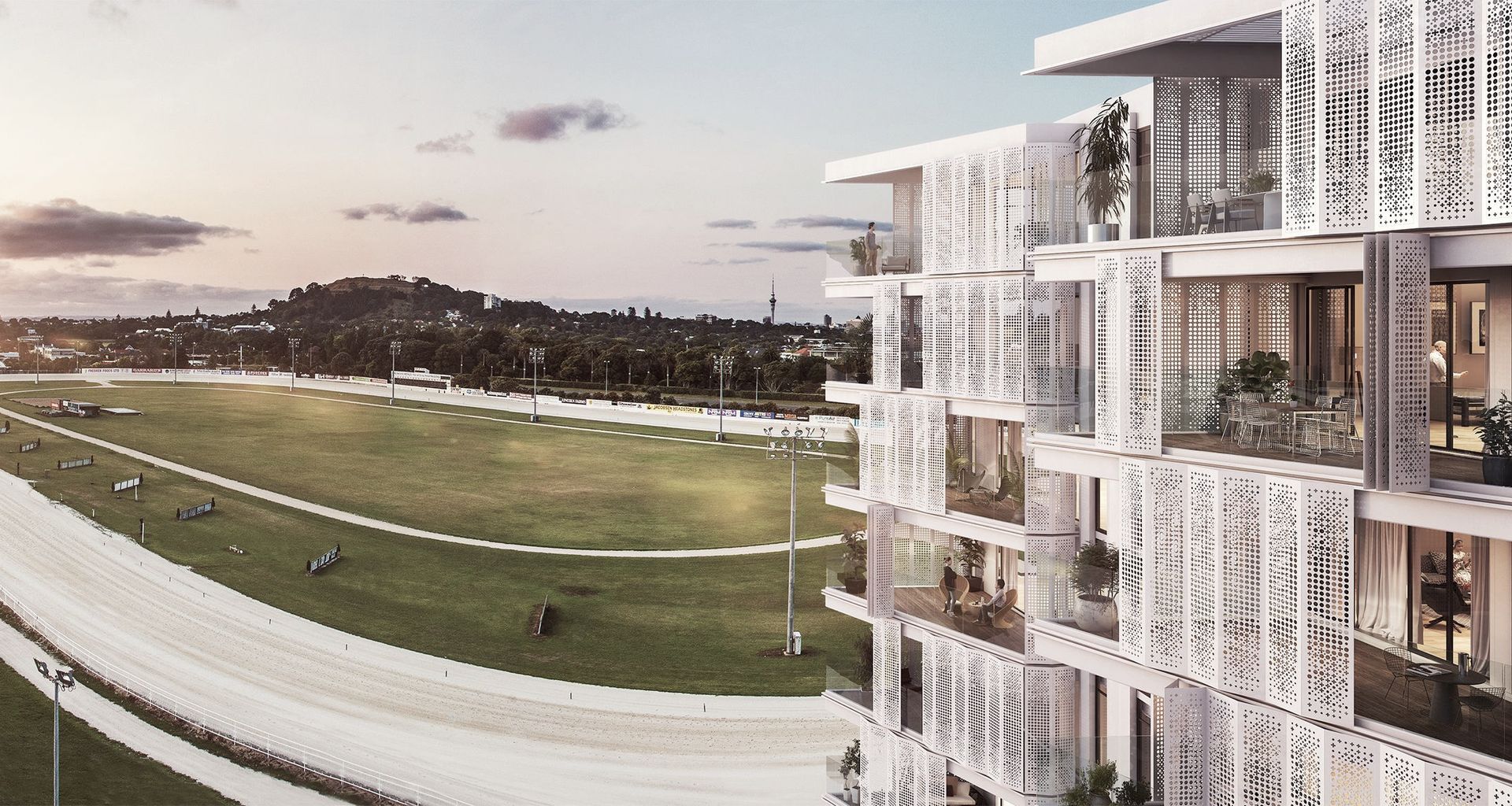 Alexander Park Apartments, Epsom banner