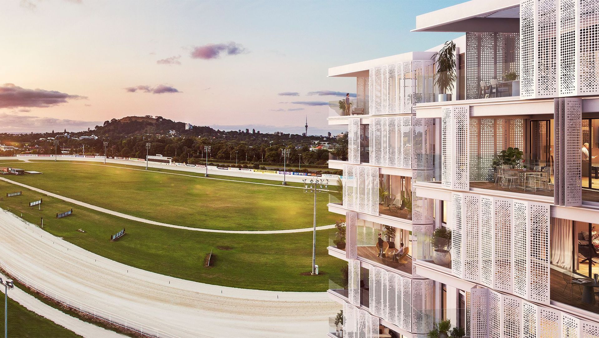 Alexander Park Apartments, Epsom banner