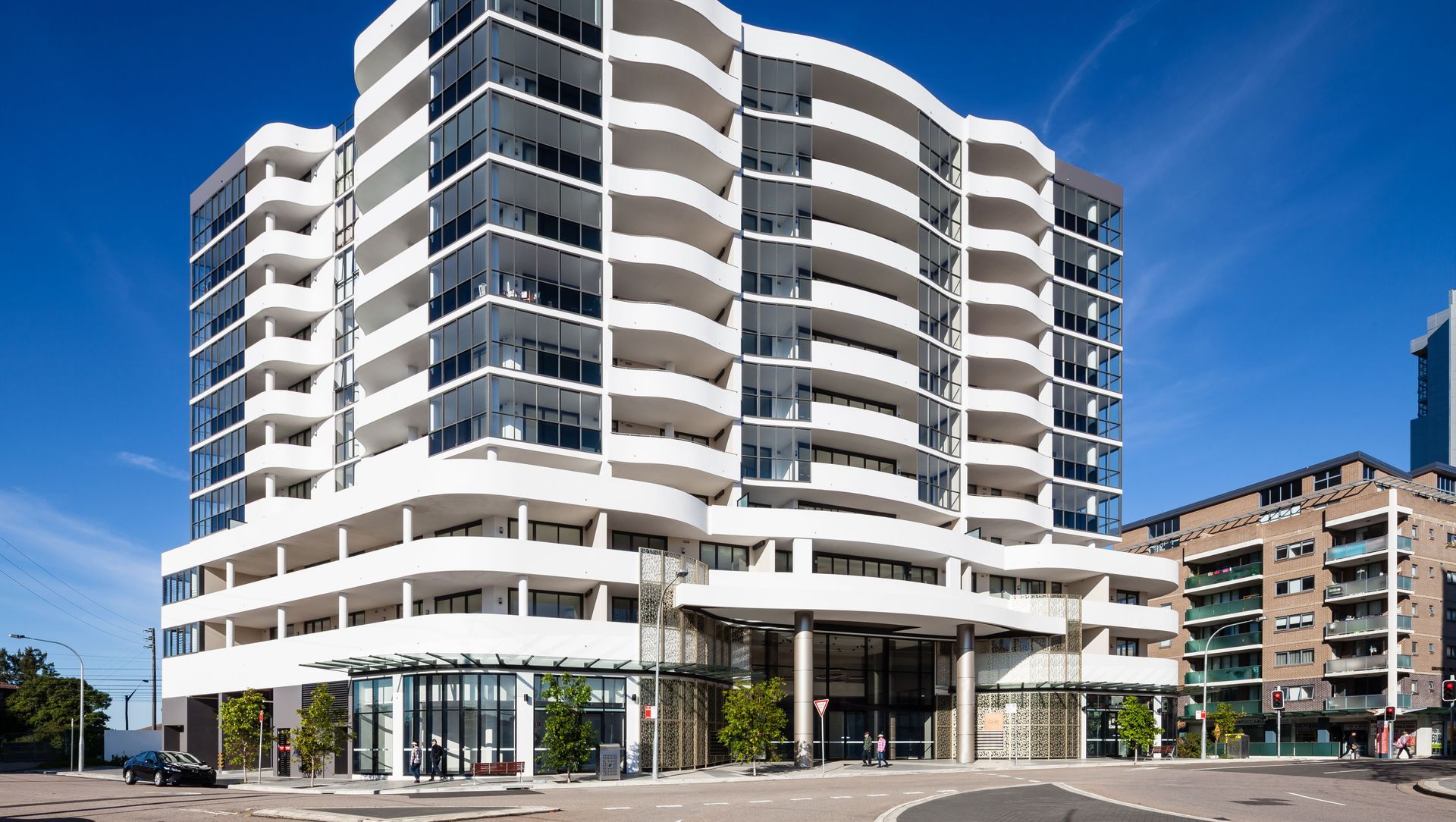 The One, Hurstville banner