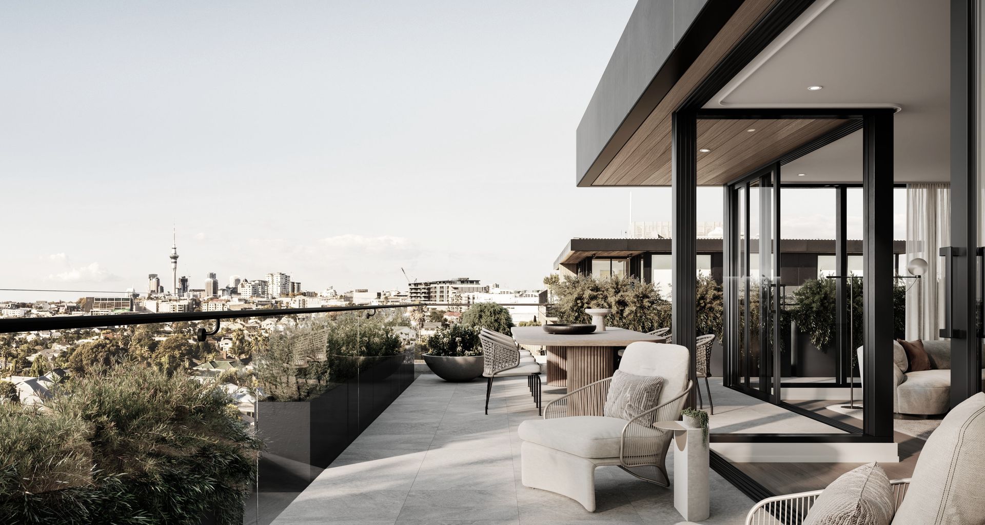 The Grey Apartments, Grey Lynn banner