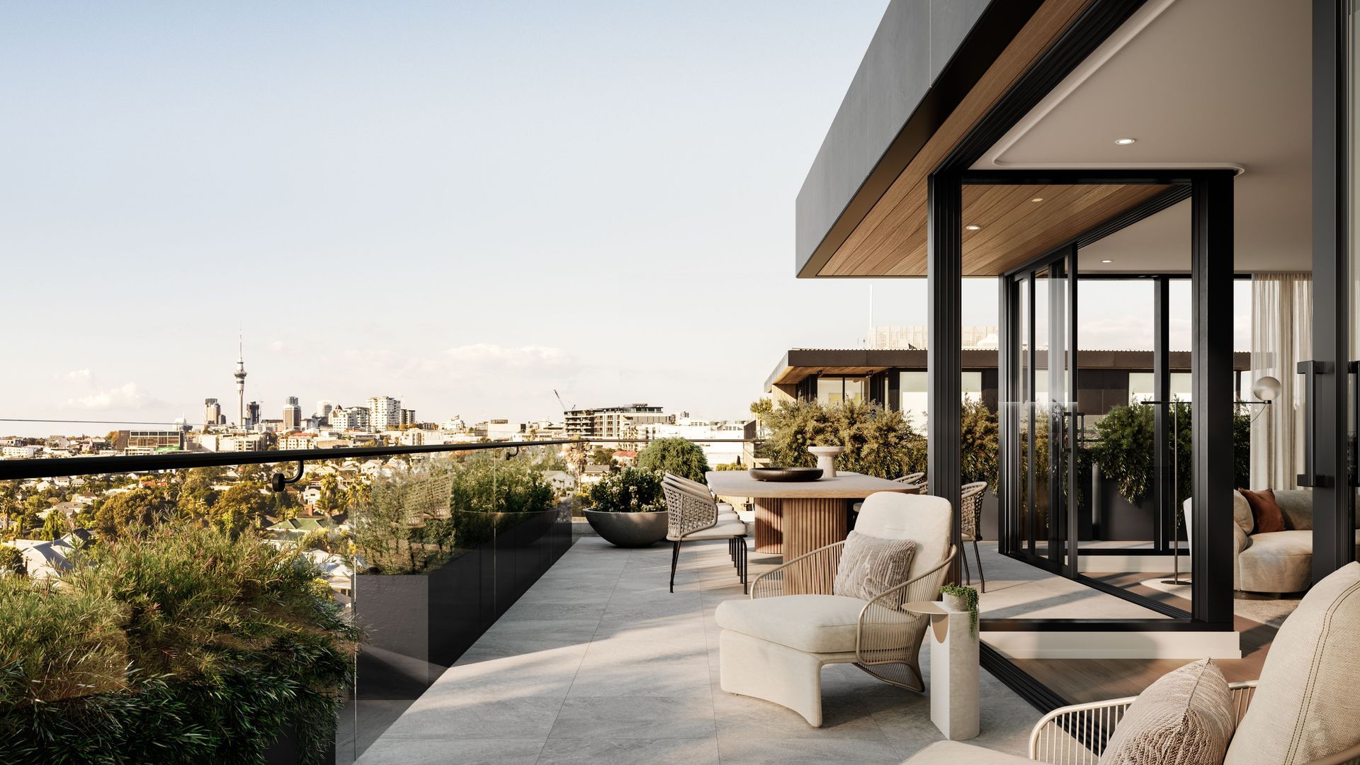 The Grey Apartments, Grey Lynn banner