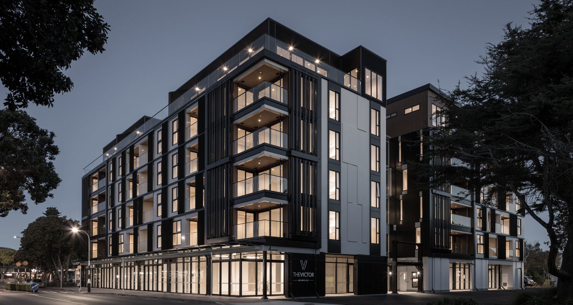 The Victor Apartments, Browns Bay banner