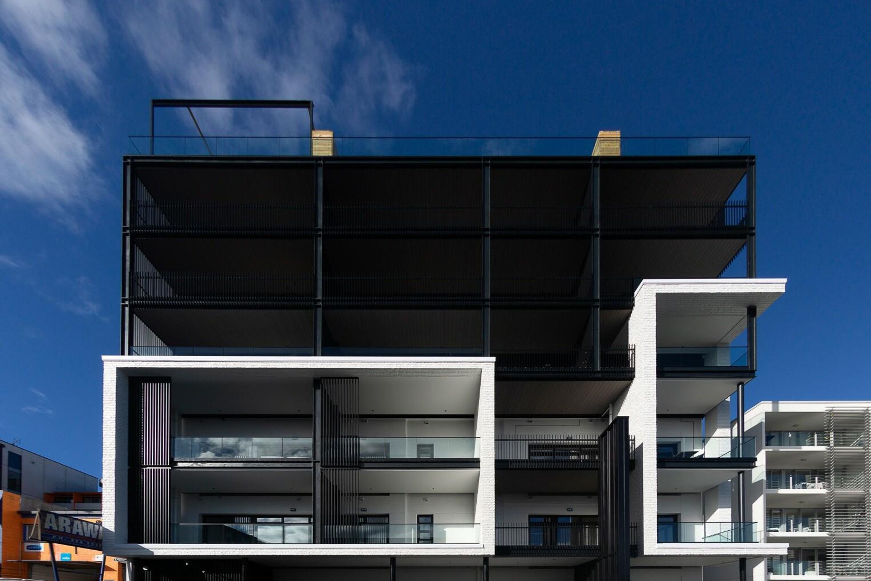 Exterior of the Citizen Apartments