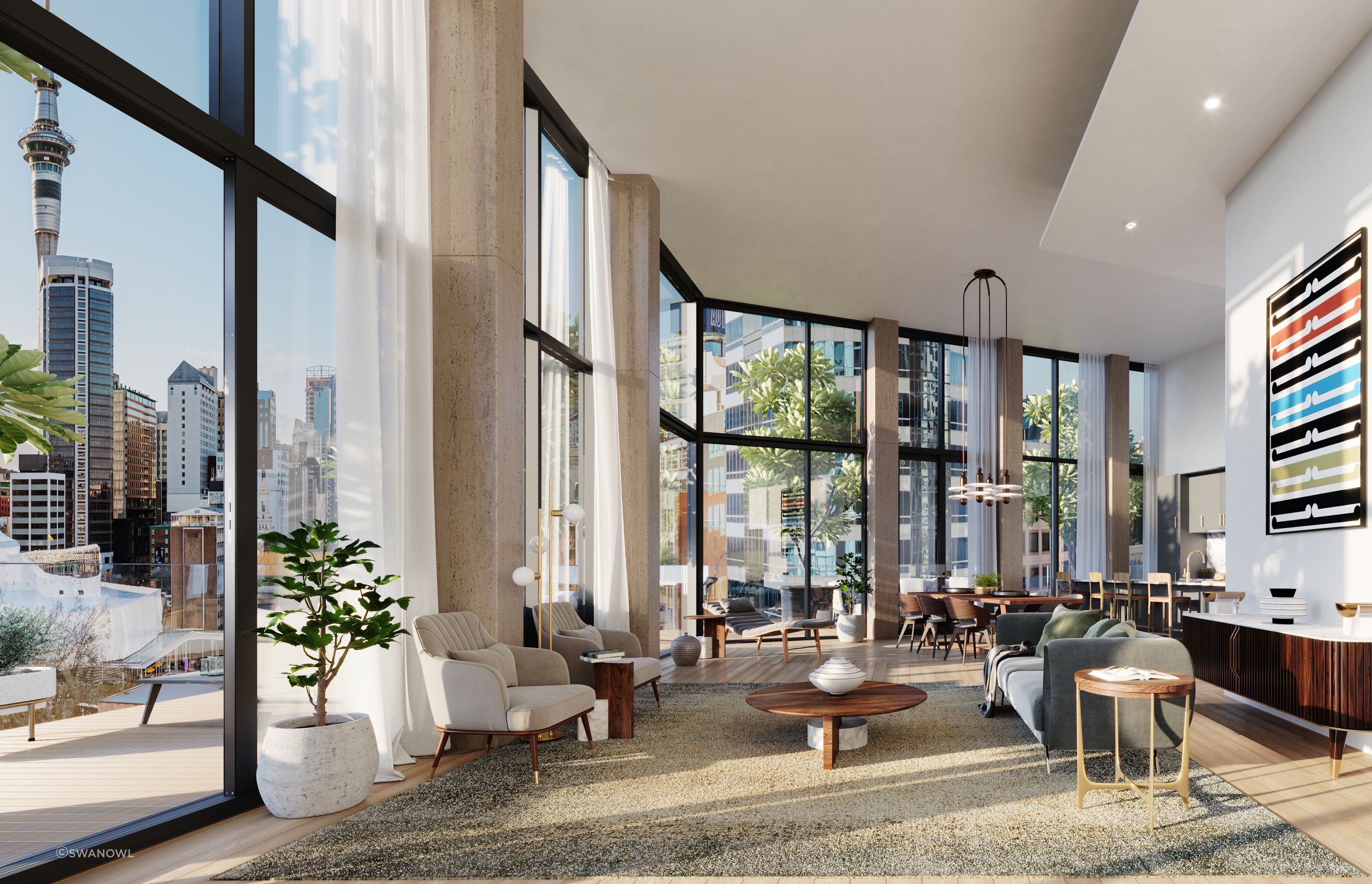 Auckland City Apartment
