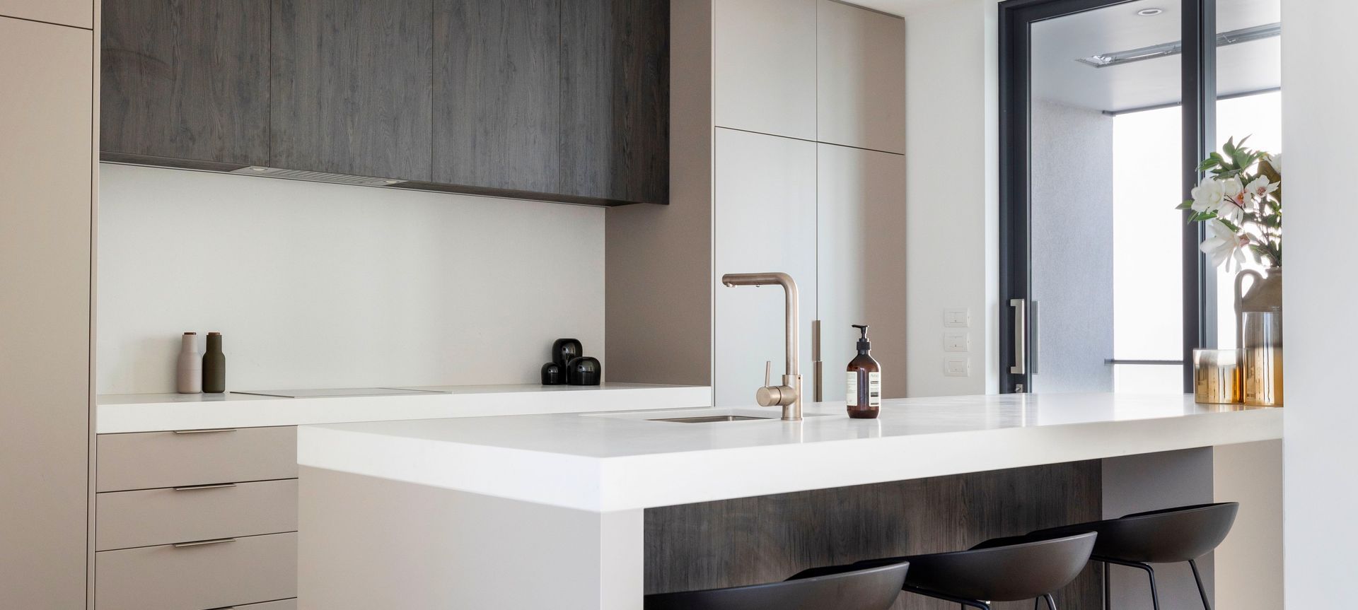 Tiers Villas Kitchen banner