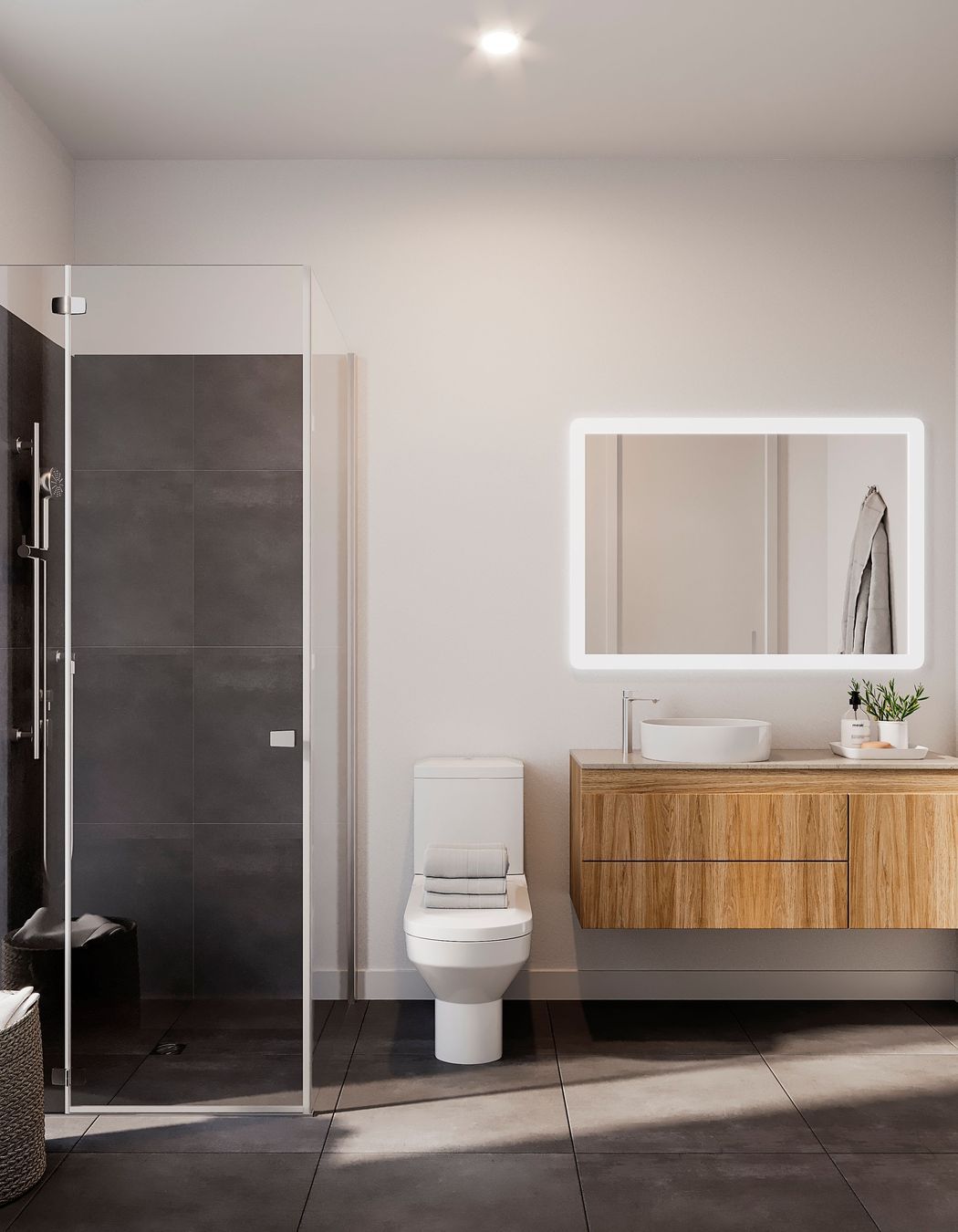 Render of Bathroom Colour Option #2