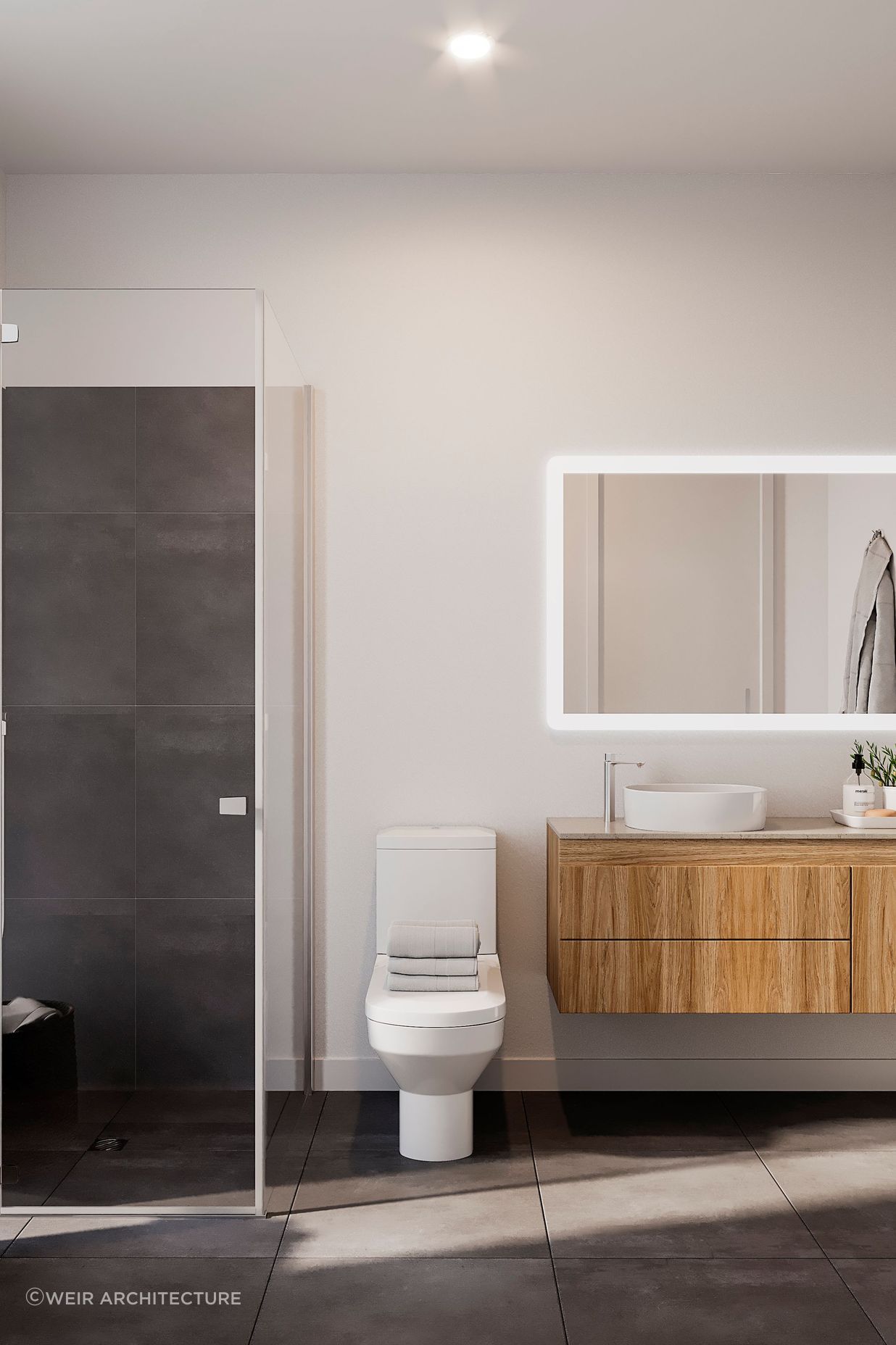 Render of Bathroom Colour Option #2