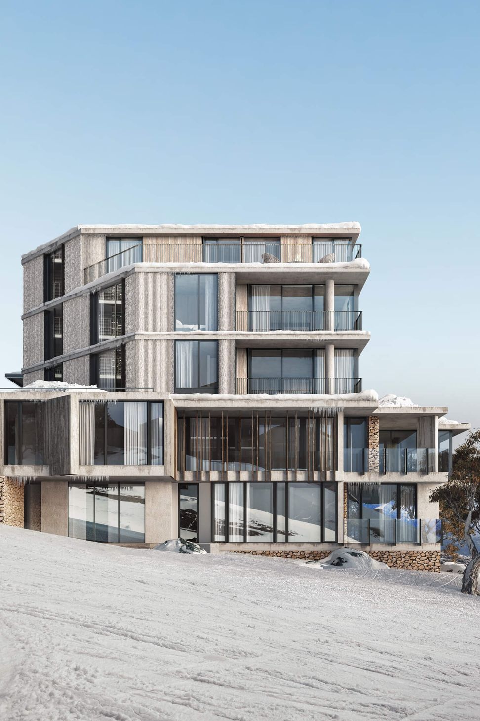 Summit Road Mt Buller 2021