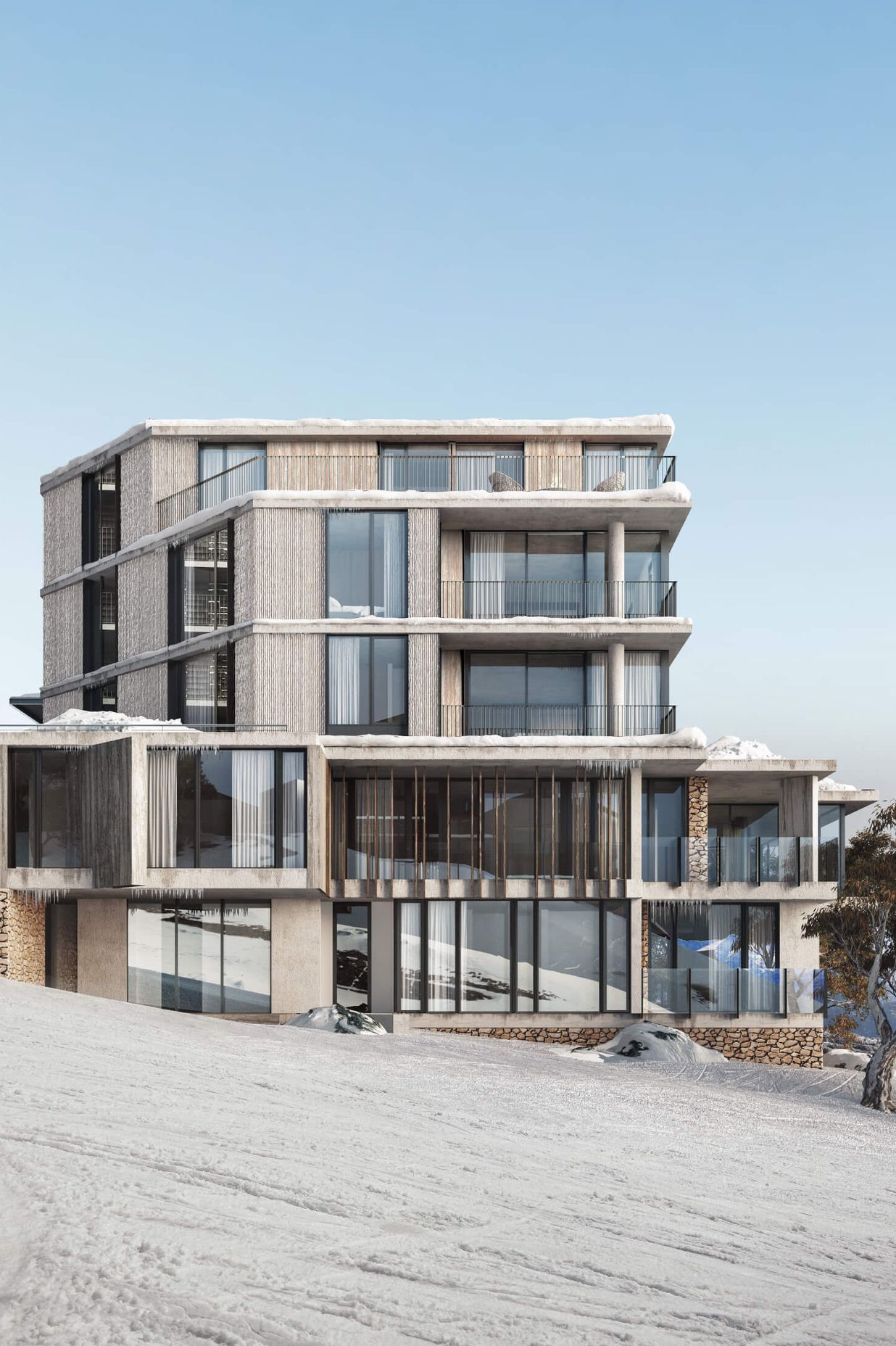 Summit Road Mt Buller 2021