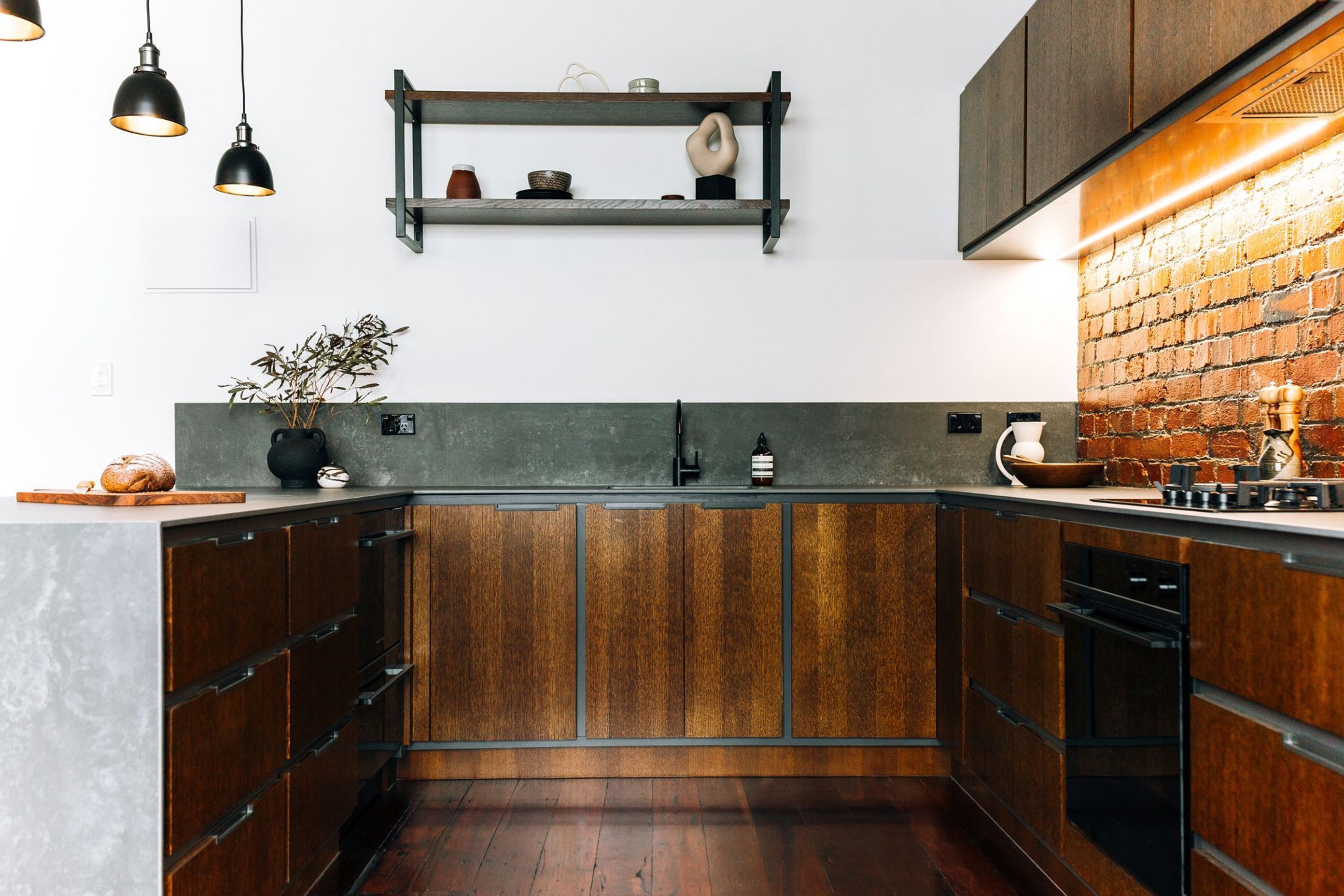 Te Aro Apartment Kitchen, Wellington