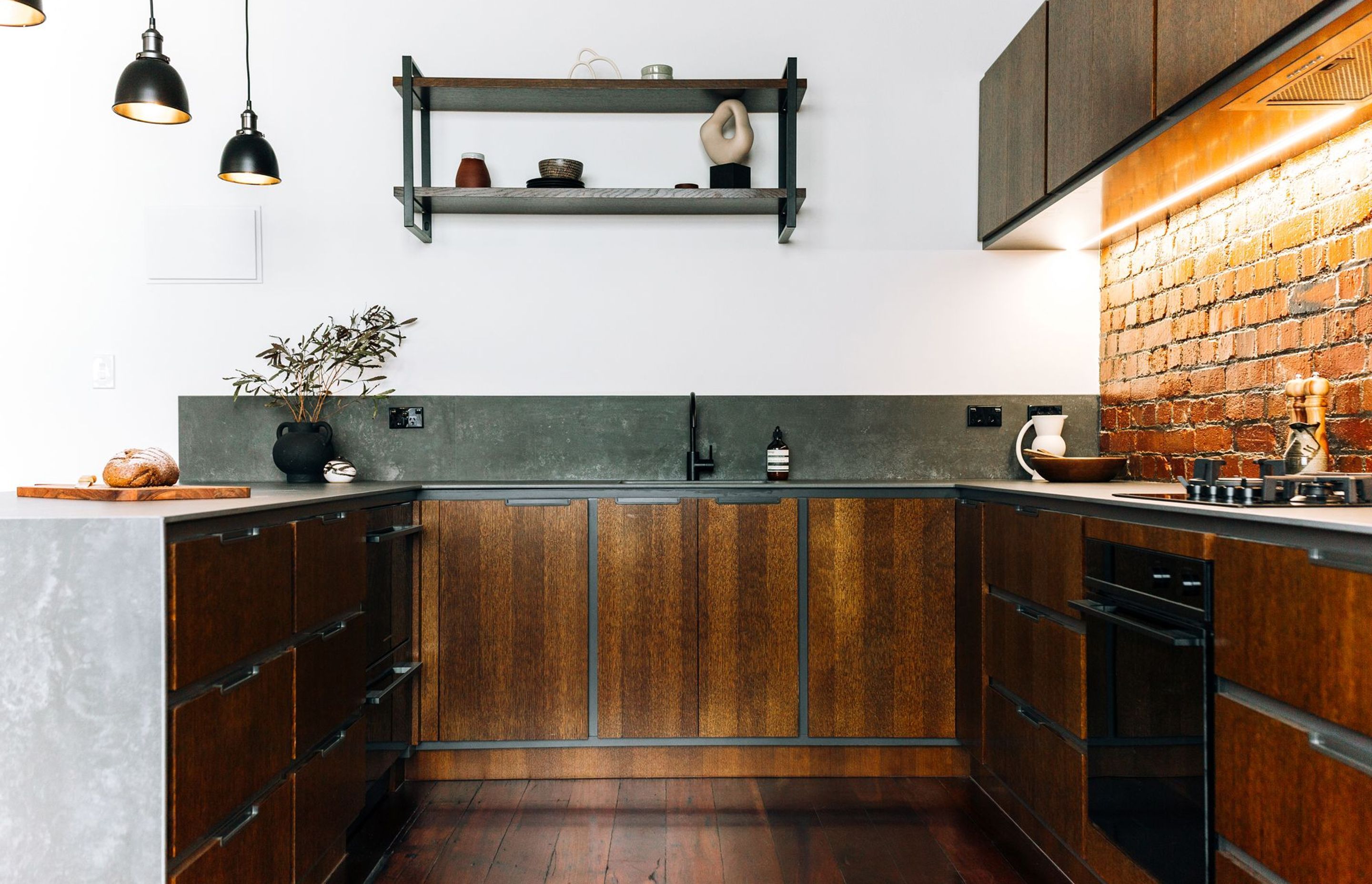 Te Aro Apartment Kitchen, Wellington