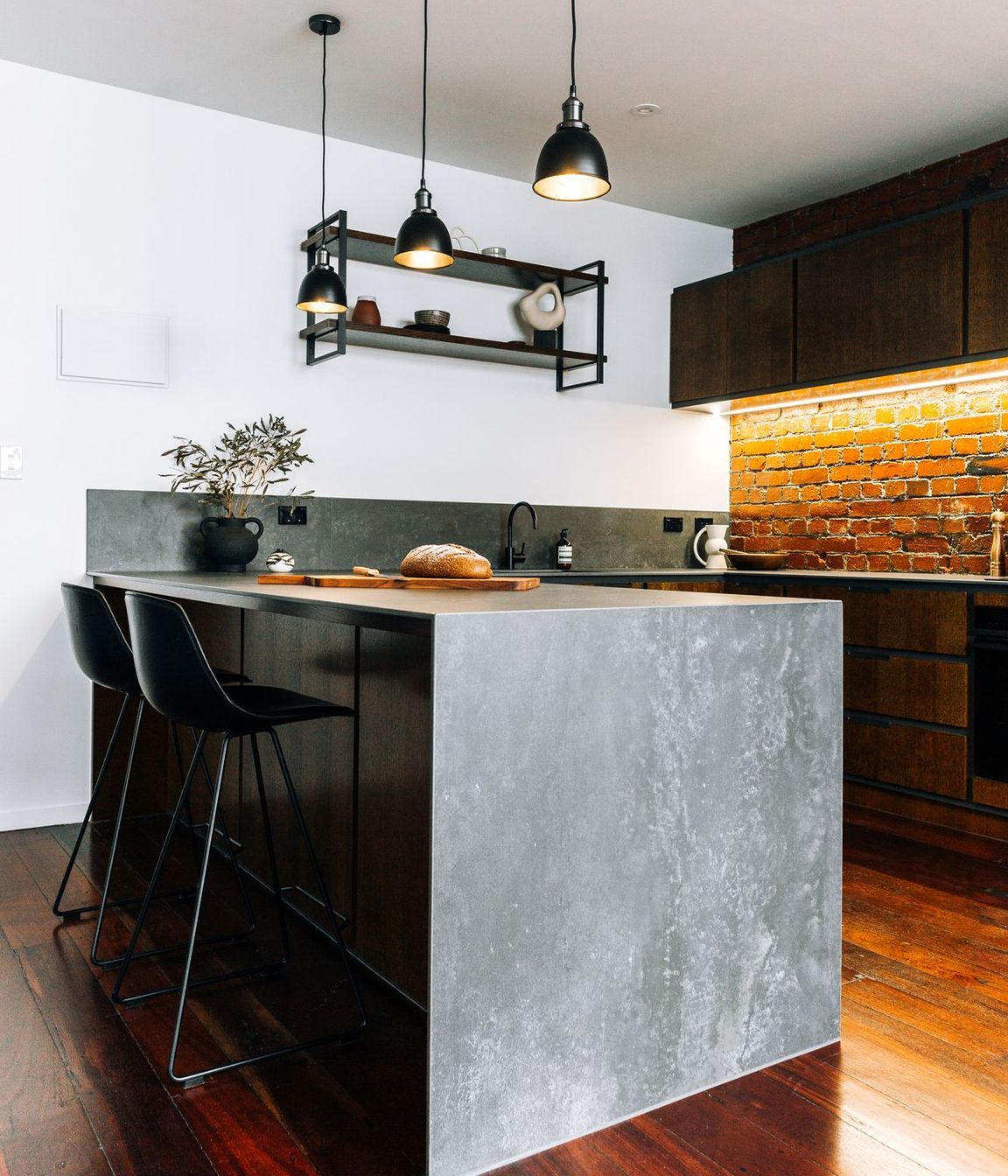 Te Aro Apartment Kitchen, Wellington
