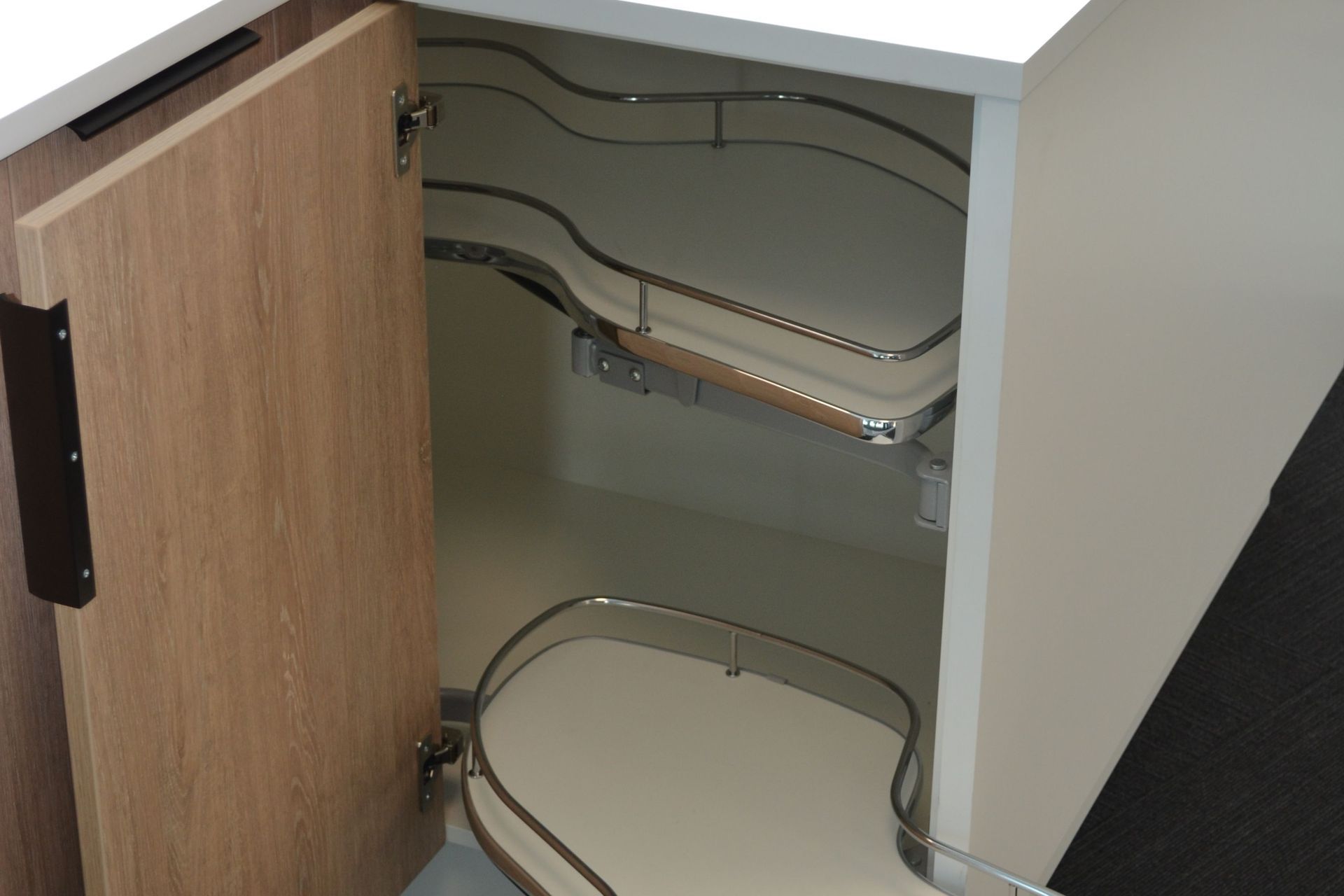 Fit Showroom Christchurch - Giamo Duplo for Blind Corner Cabinets 2