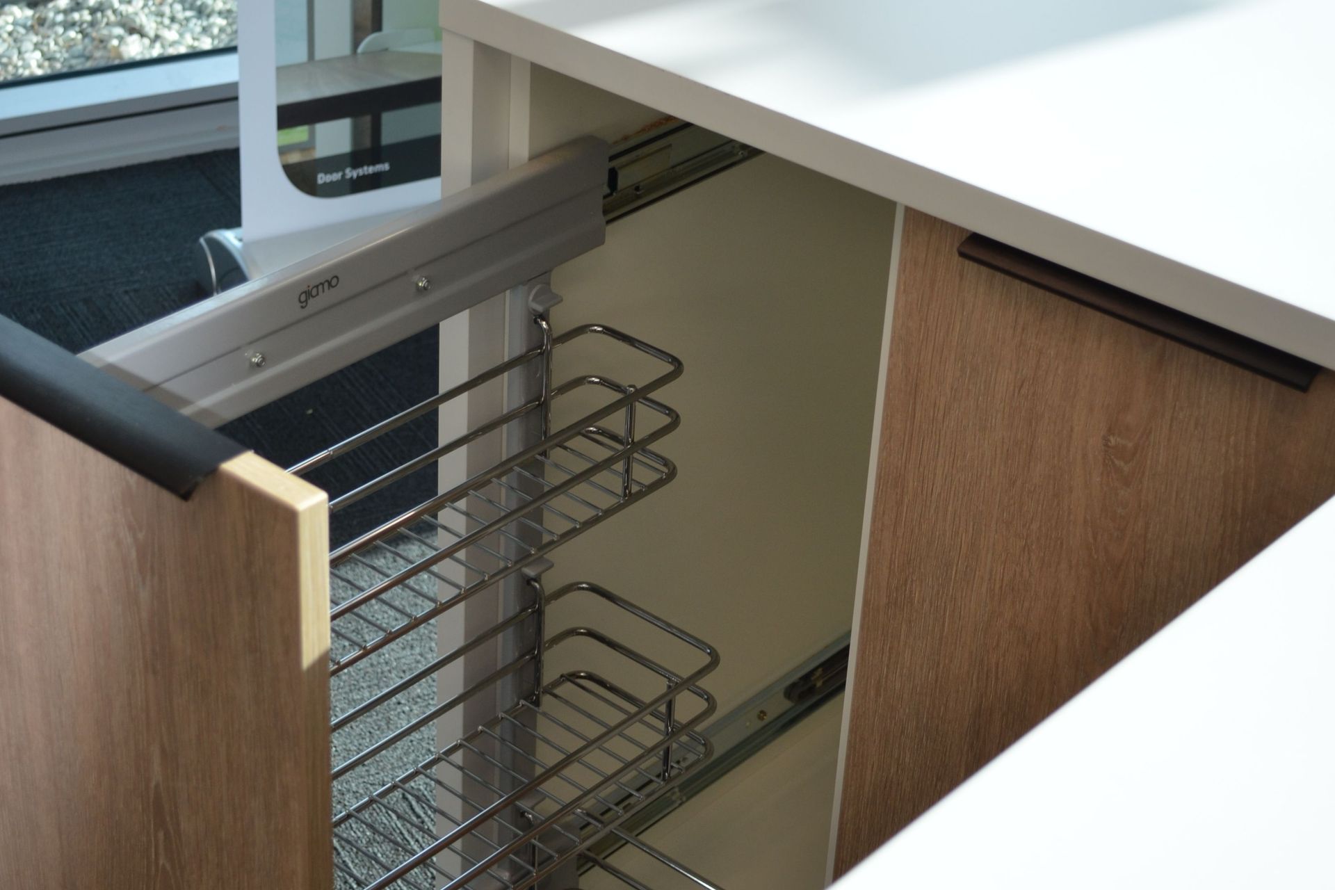 Fit Showroom Christchurch - Giamo Side Mounted Unit Wire Basket Style