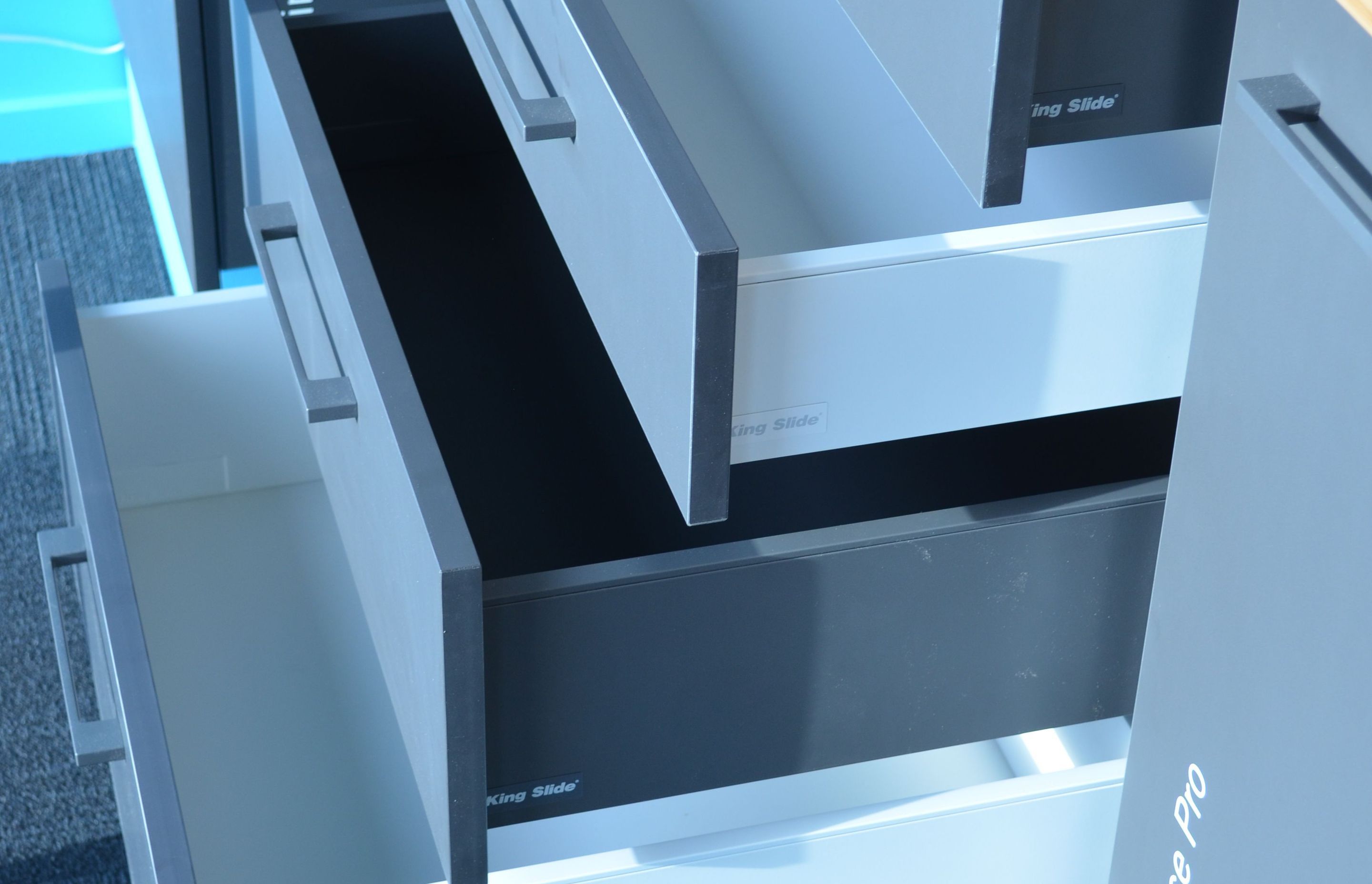 Fit Showroom Christchurch - Simlead Premium Slimline Drawers 1