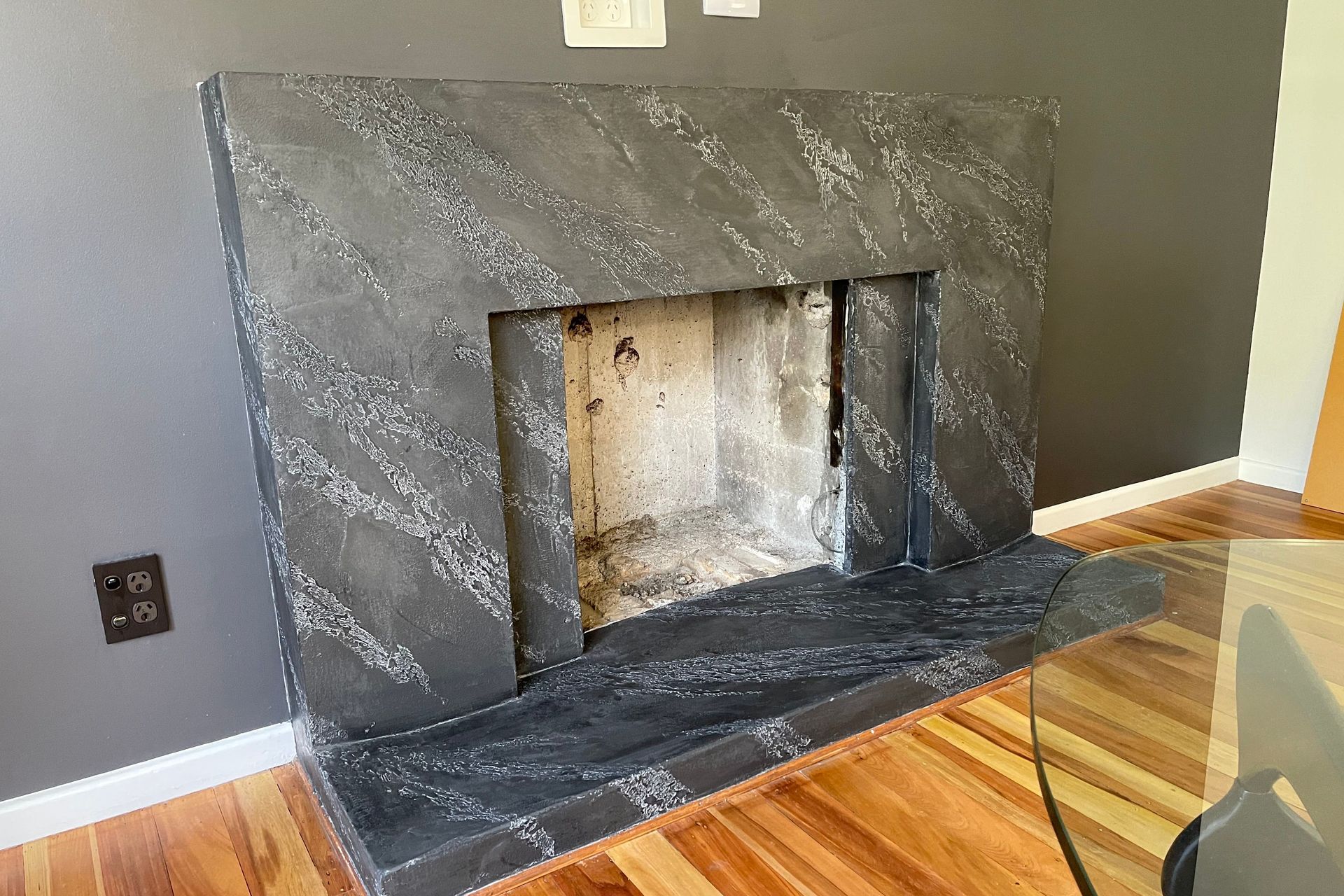 Fireplace, Split Stone