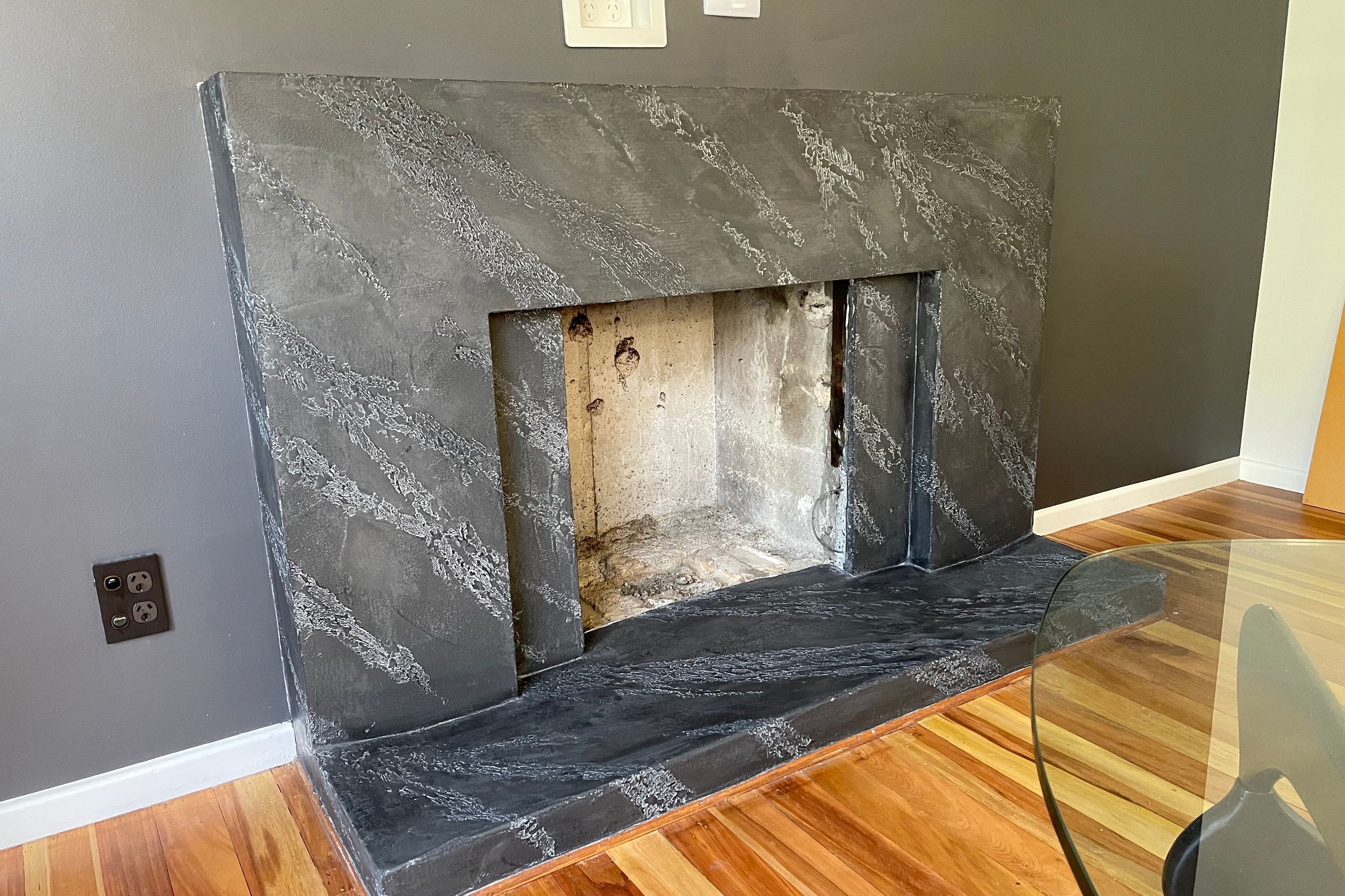 Fireplace, Split Stone