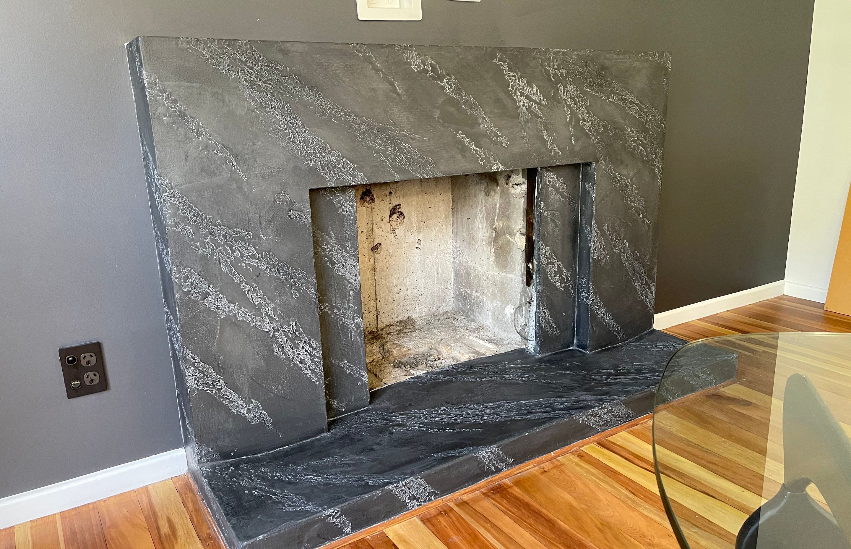 Fireplace, Split Stone