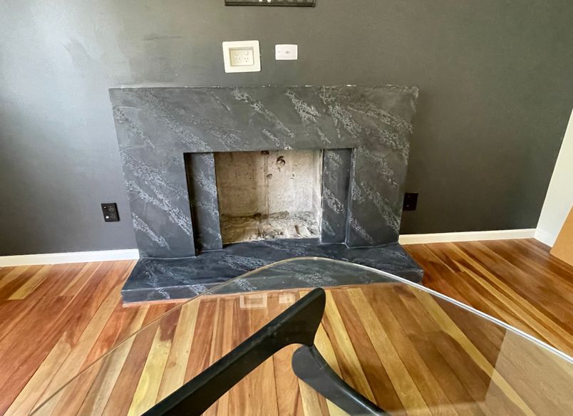 Fireplace, Split Stone