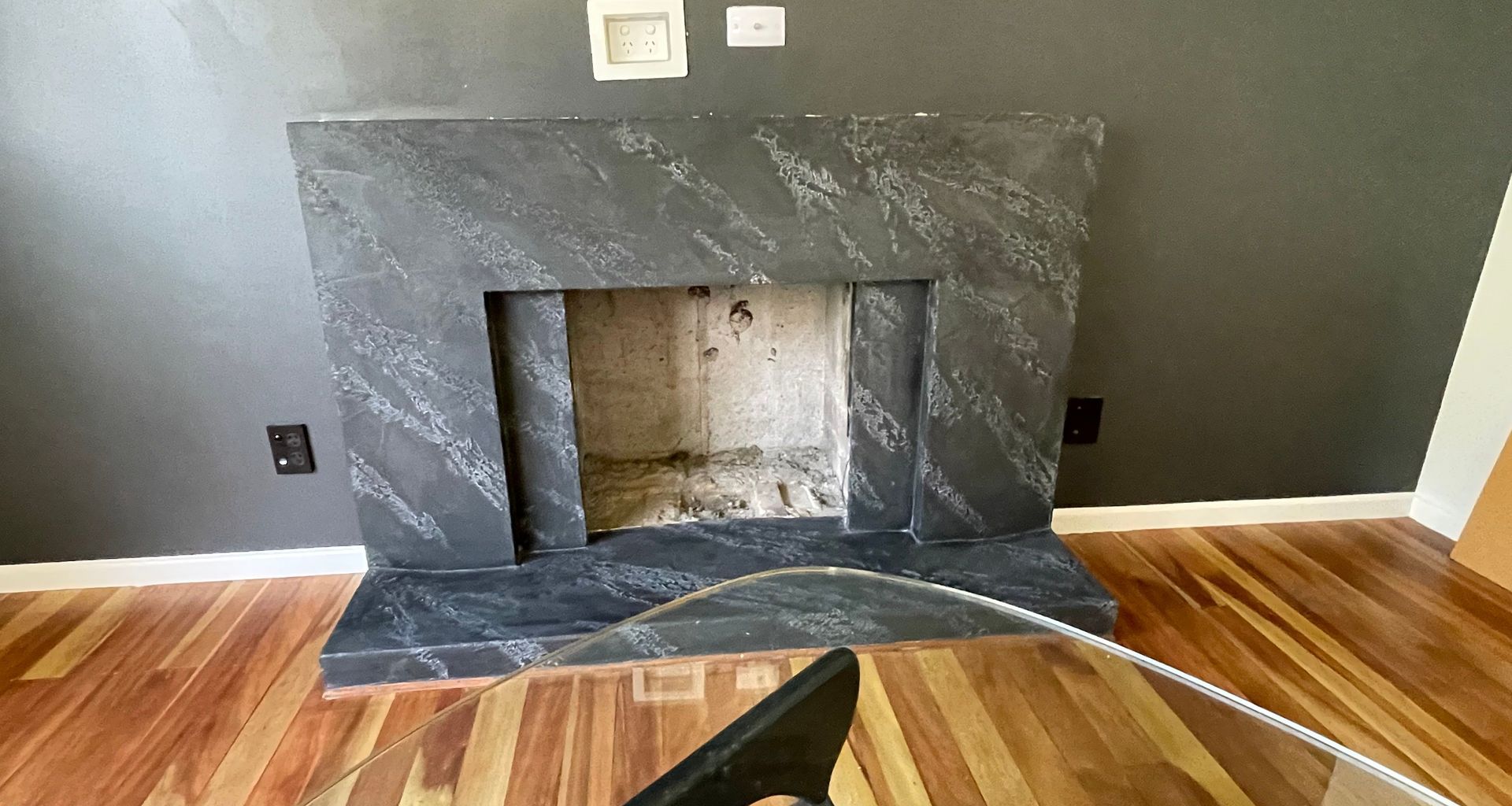 Fireplace, Split Stone banner