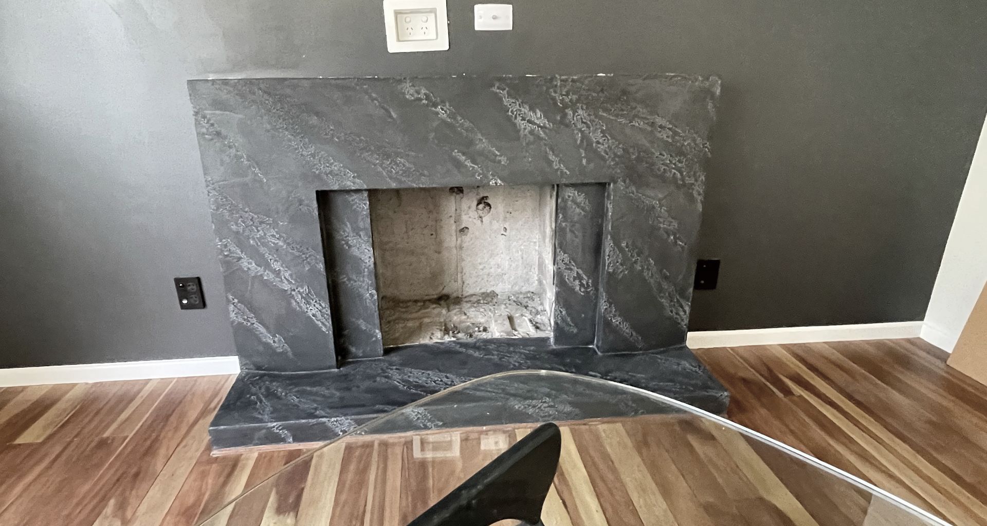 Fireplace, Split Stone banner